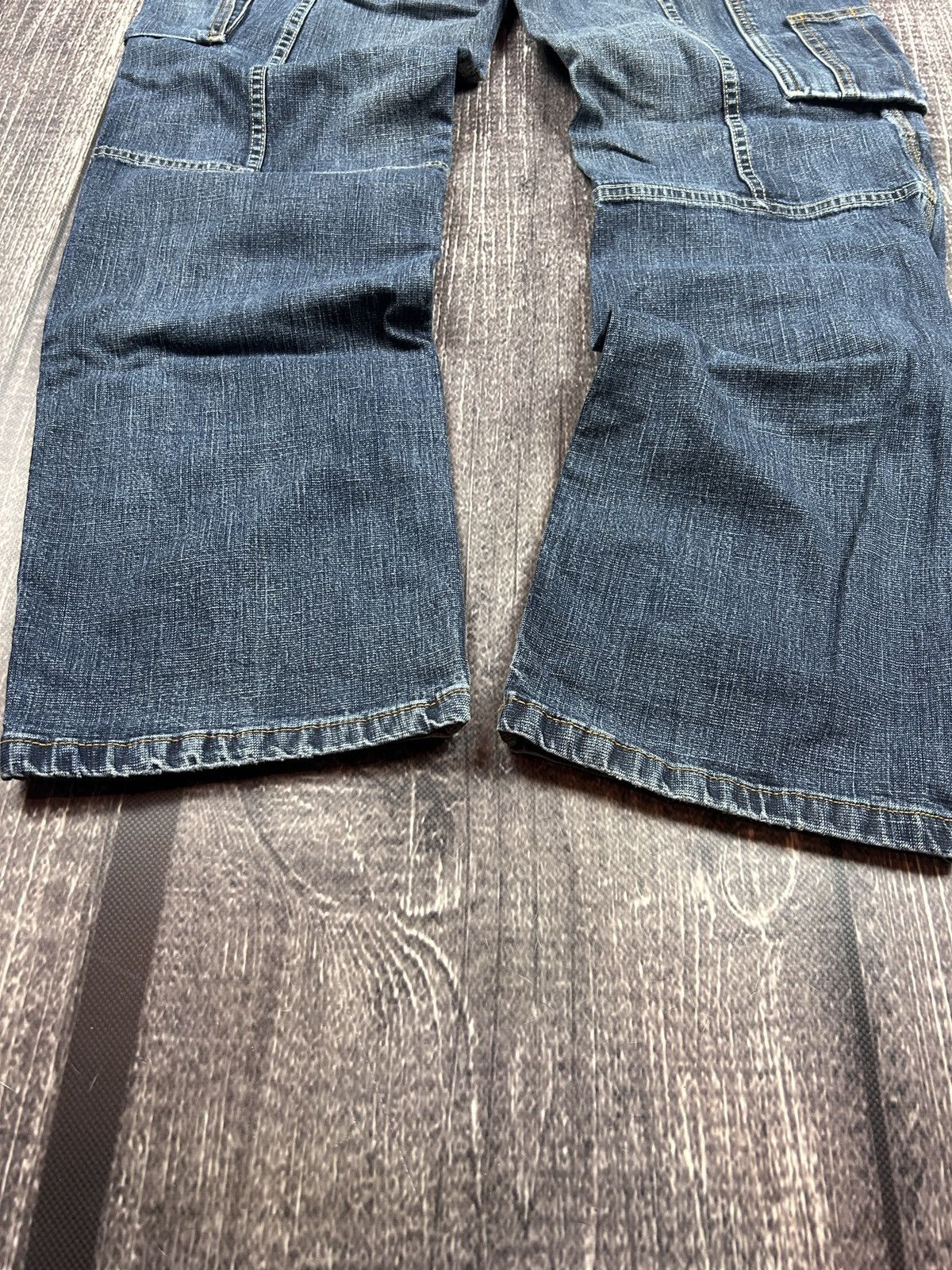 Hysteric Glamour VTG Baggy Rap SK8 JNCO Balenci Style Cargo Jeans Y2K Size US 30 / EU 46 - 3 Thumbnail