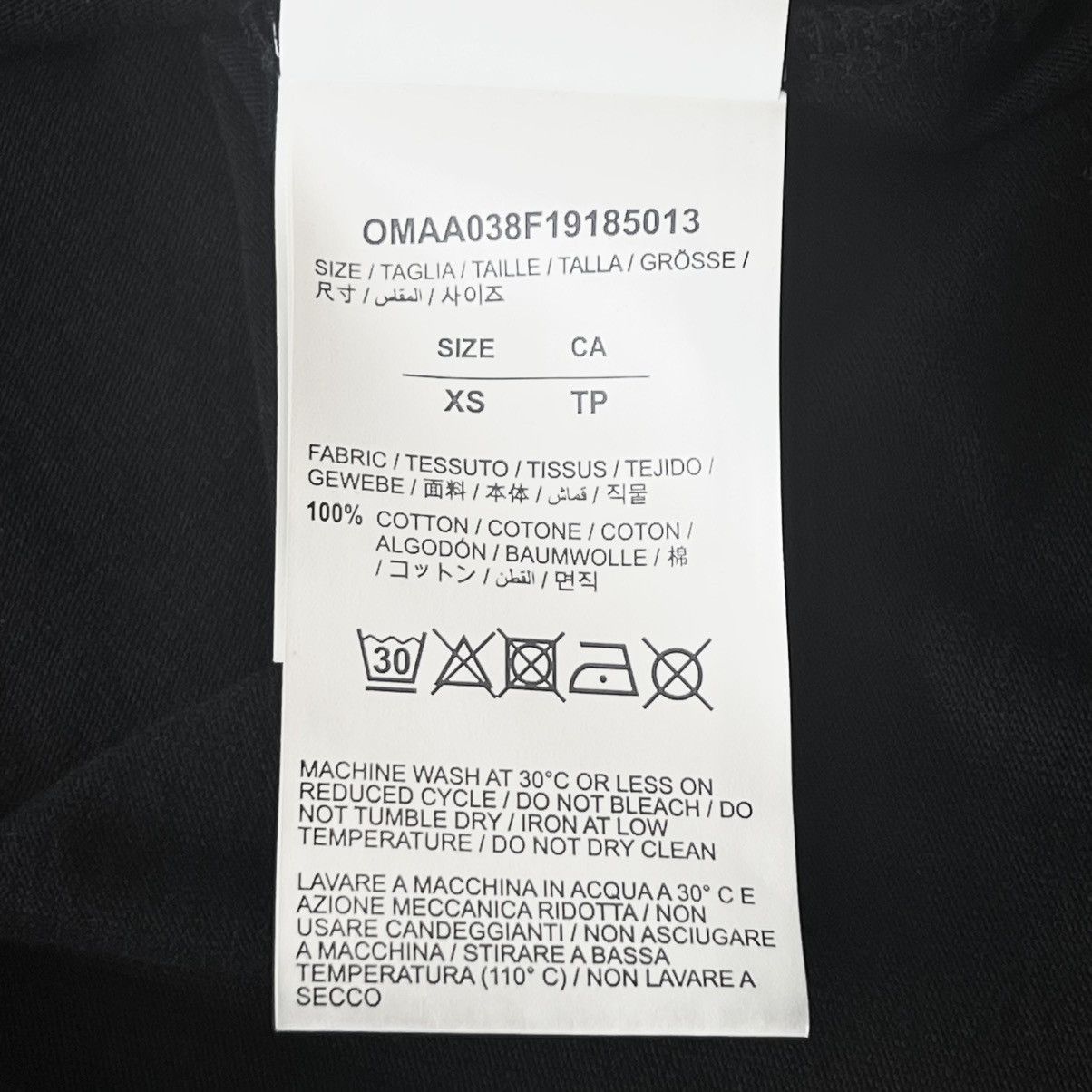 Off-White VIRGIL ABLOH OVERSIZED RUINED FACTORY SHIRT FW 2019 Size US XS / EU 42 / 0 - 19 Thumbnail