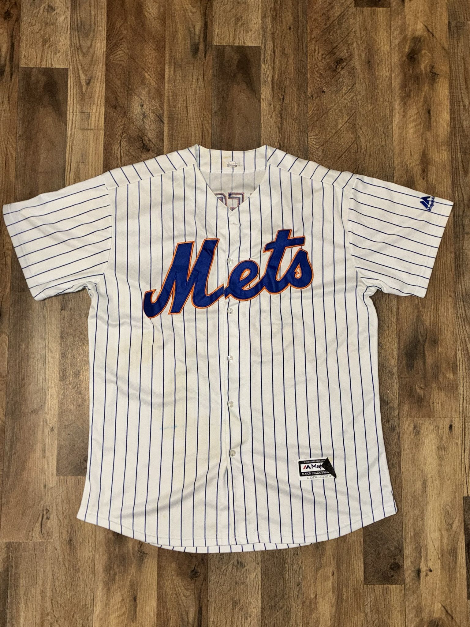Majestic Michael Conforto #30 New York Mets MLB Majestic Jersey Size US L / EU 52-54 / 3 - 3 Thumbnail