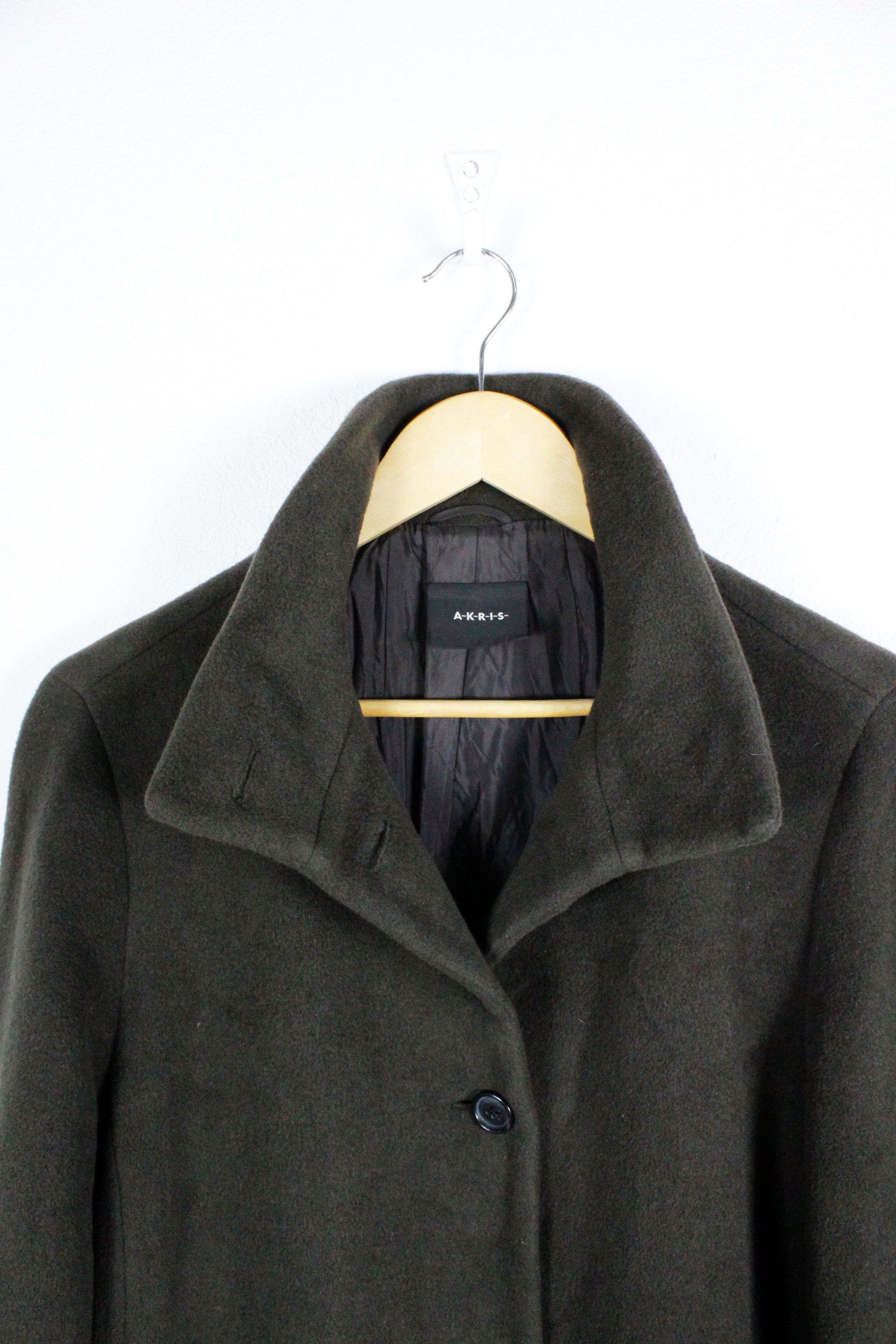 Akris Akris Silk Charcoal Coat Jacket US 10 Size M / US 6-8 / IT 42-44 - 5 Thumbnail