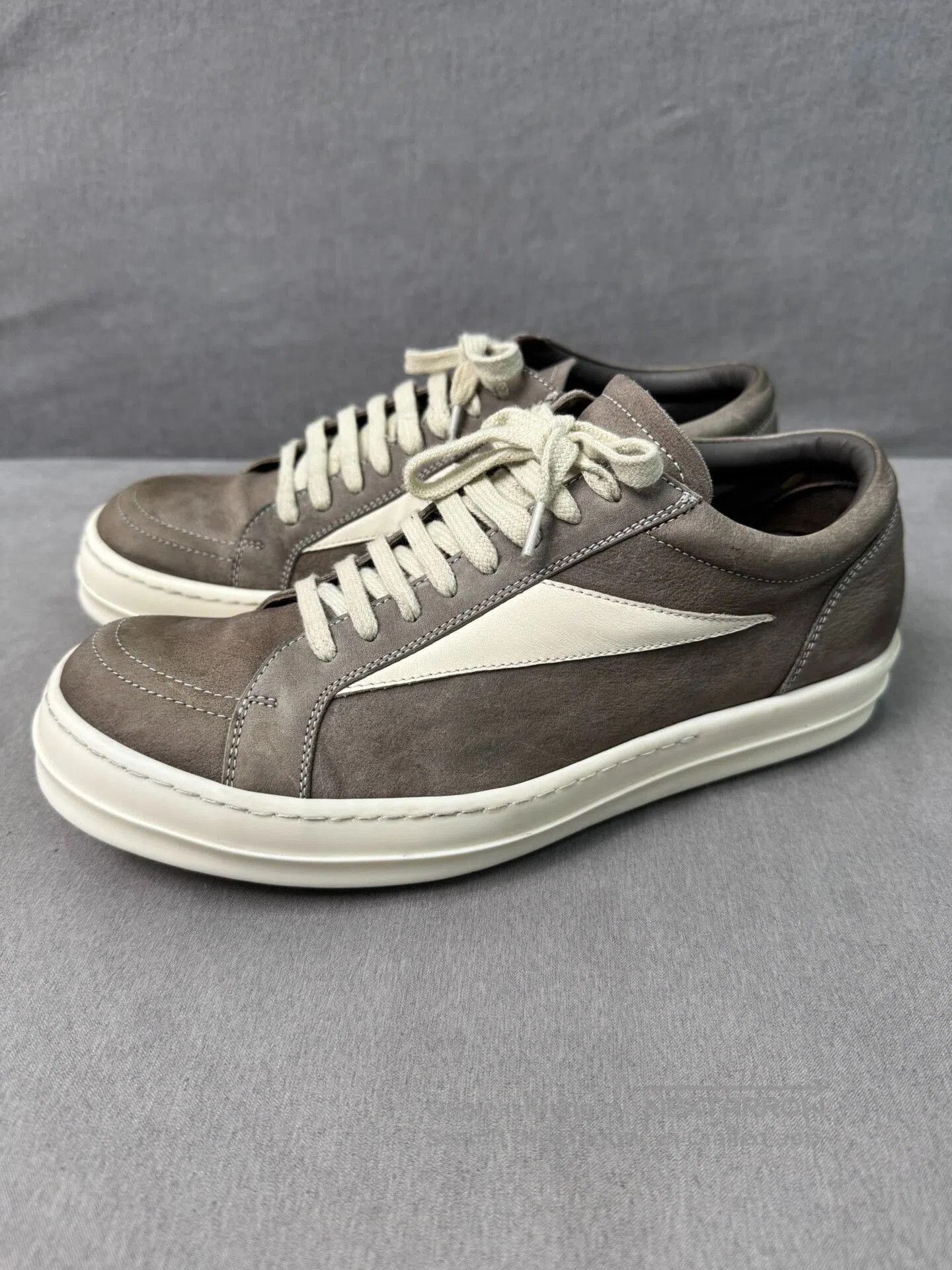 Rick Owens Rick owens suede vintage sneaks vans sz 41 | Grailed