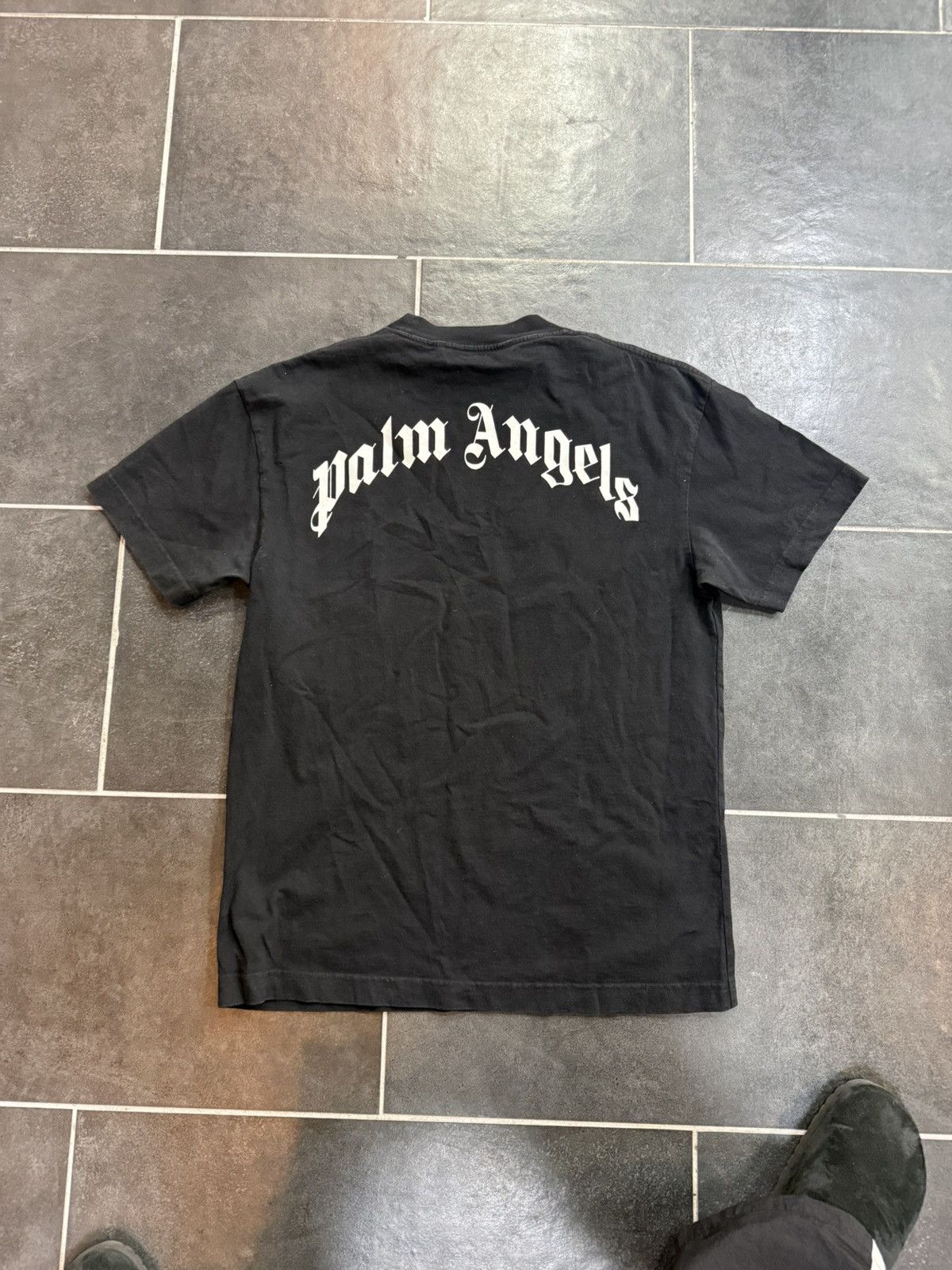 Palm Angels Palm angels “kill the bear” black grey T Shirt Size US M / EU 48-50 / 2 - 2 Thumbnail
