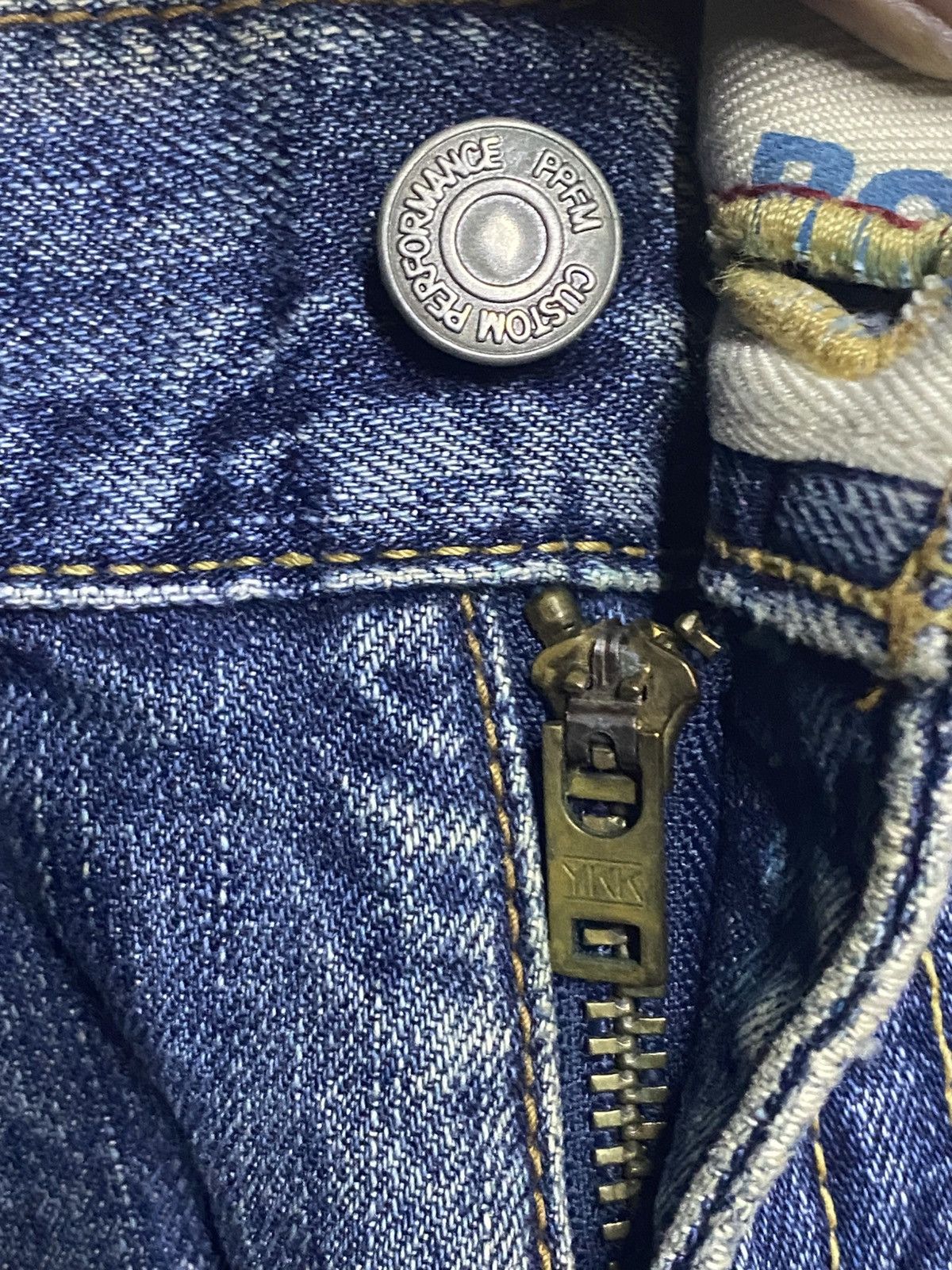 PPFM × The Smiths Vintage Perfomance Ppfm Custom Distressed Jeans Size US 32 / EU 48 - 9 Thumbnail