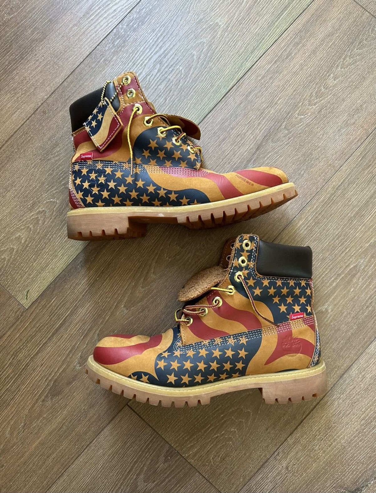 Supreme Supreme Timberland Boots Size US 8.5 / EU 41-42 - 1 Thumbnail