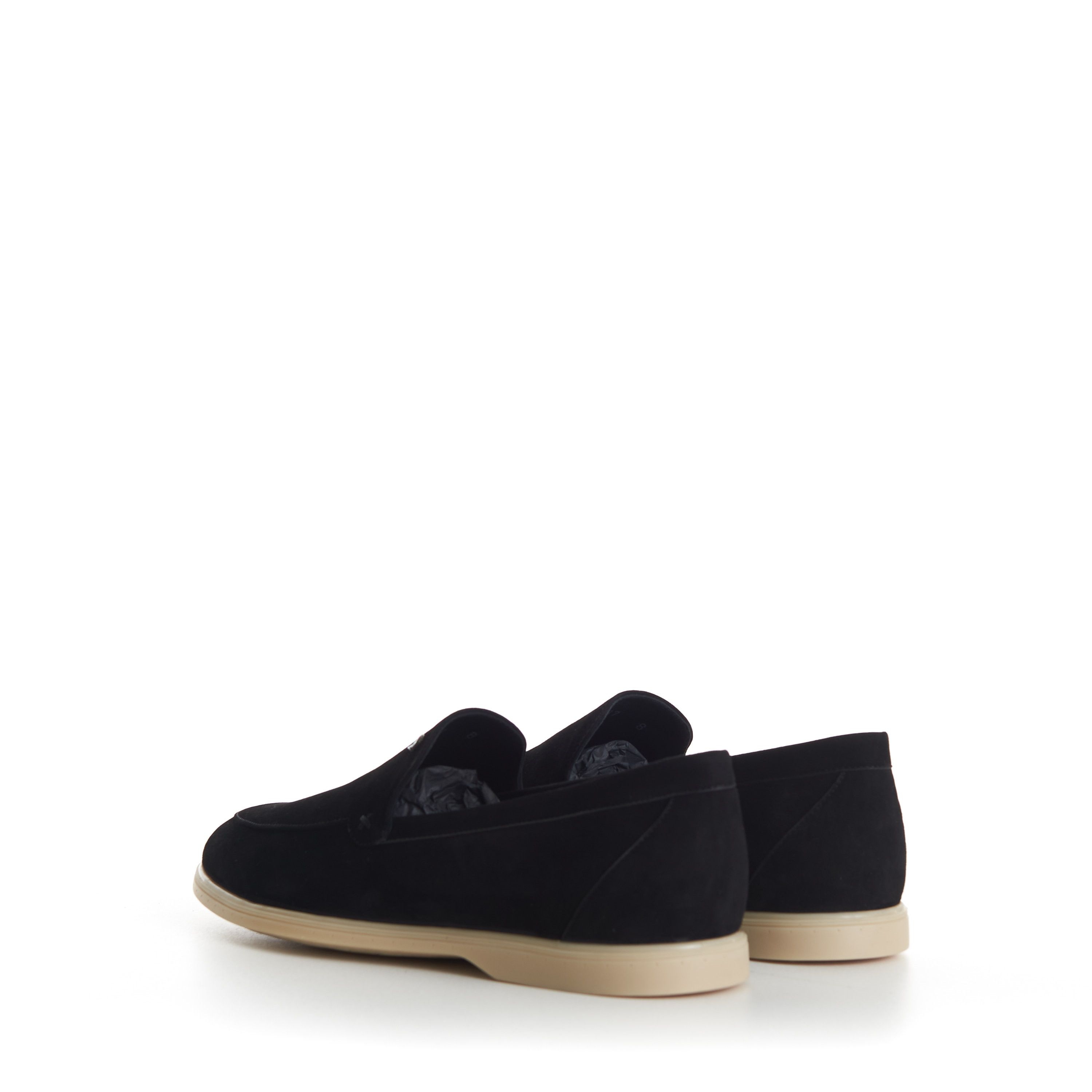 Stefano Ricci Black Suede Slip-On Loafers - Eagle Head Hardware Size US 9 / EU 42 - 6 Thumbnail