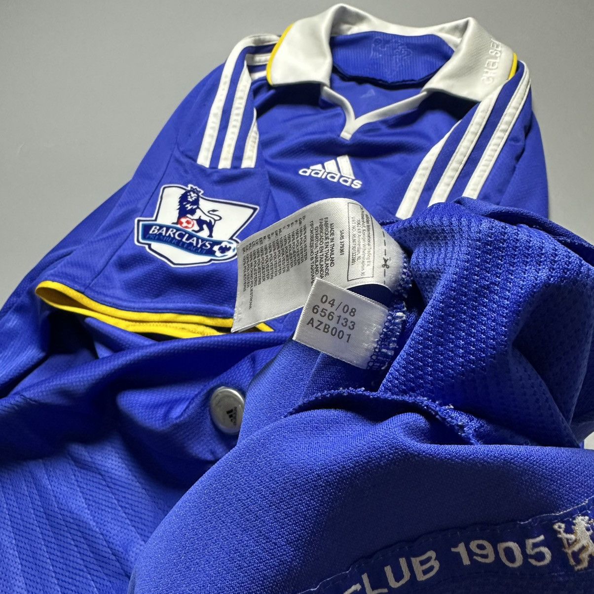 Adidas CHELSEA ADIDAS 2008/2009 FOOTBALL HOME JERSEY #11 DROGBA Size US M / EU 48-50 / 2 - 15 Thumbnail