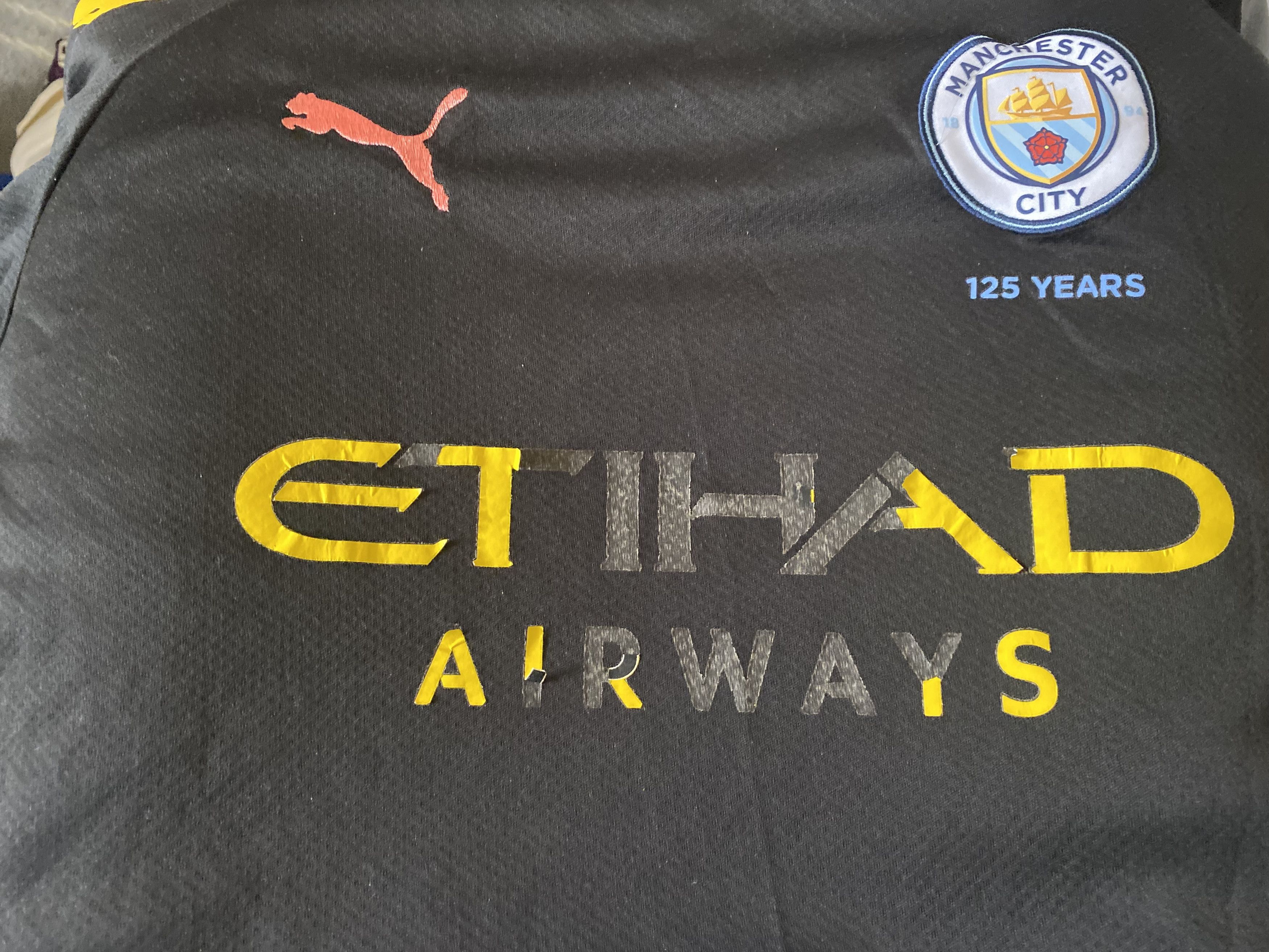 Puma MANCHESTER CITY F.C. 125th - 2019 - 2020 - Puma - M Size US M / EU 48-50 / 2 - 4 Thumbnail