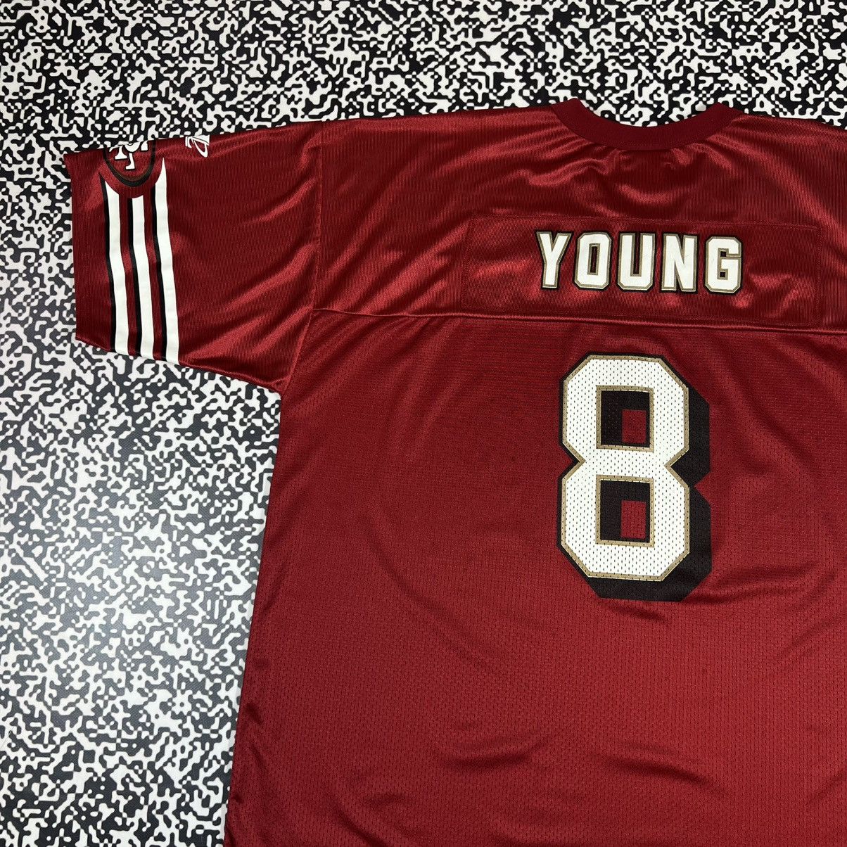 NFL Vintage 90s San Francisco 49 ers Young NFL Jersey Y2K Style Size US XXL / EU 58 / 5 - 6 Thumbnail