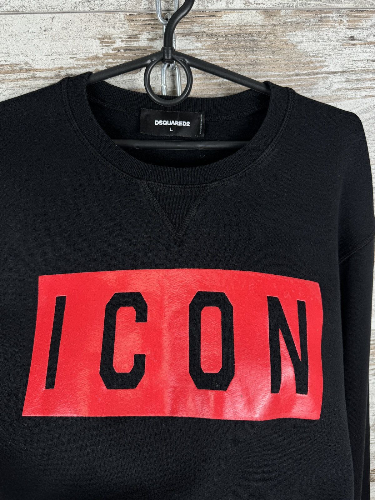 Dsquared2 Mens Dsquared2 sweatshirt camisola black sweater Size US L / EU 52-54 / 3 - 9 Thumbnail