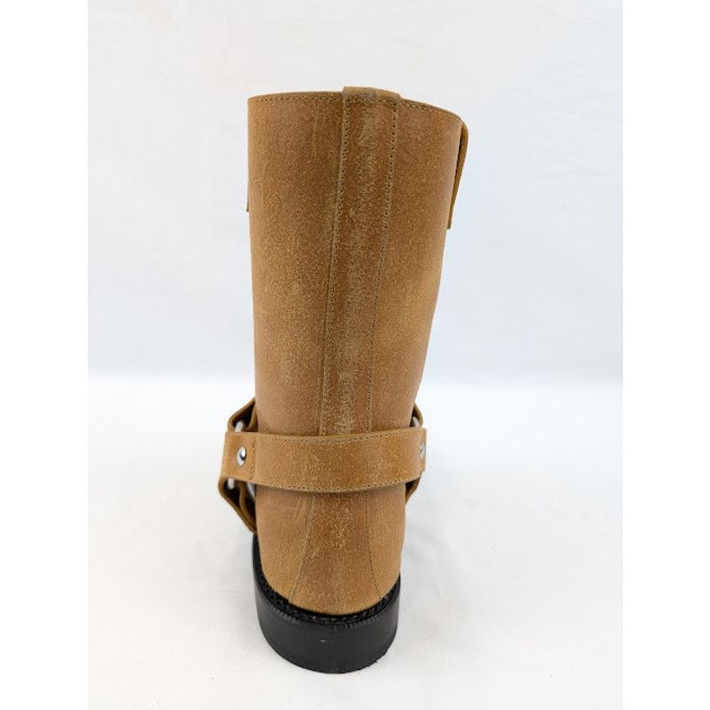 Loewe o1rshd1 Campo Biker Boots in Brown Size US 8 / EU 41 - 18 Thumbnail