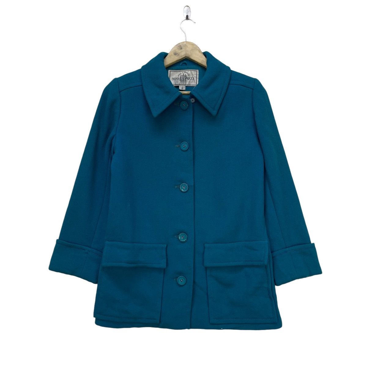 Designer × Nina Ricci × Vintage 💥Vtg Designer Nina Ricci Jacket Size M / US 6-8 / IT 42-44 - 1 Thumbnail