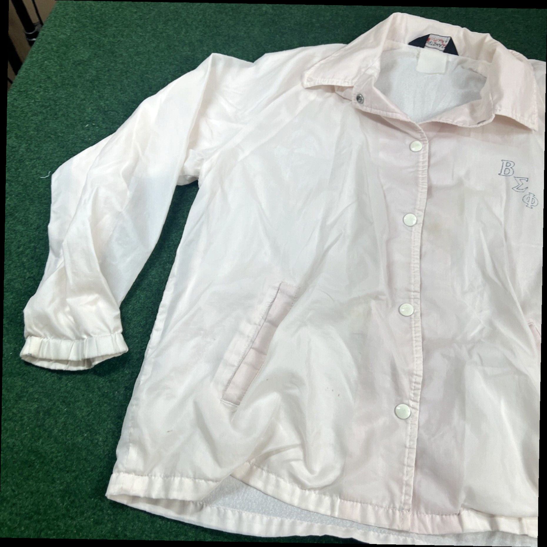 Vintage Vintage 80s Sorority Fraternity Lightweight Windbreaker Jacket Small Frat Size US S / EU 44-46 / 1 - 2 Thumbnail