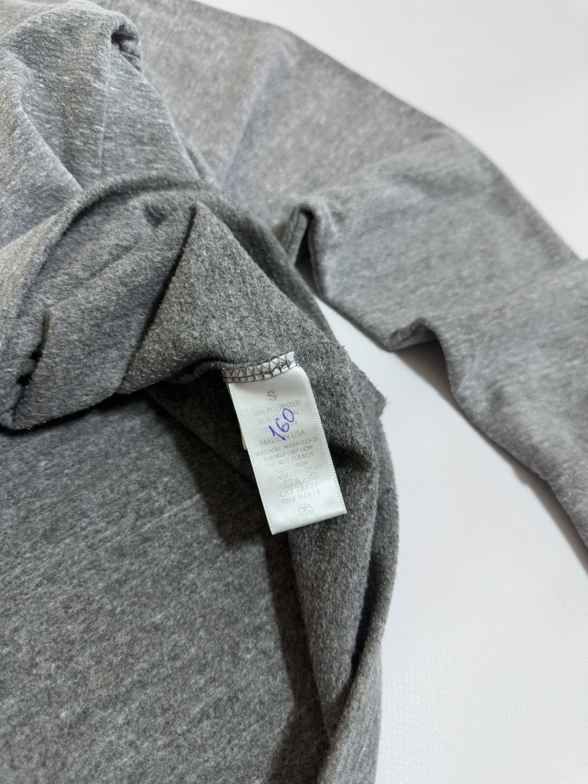 Stussy Stussy Stock Logo SS Link Heather Grey Hoodie USA - Size S Size US S / EU 44-46 / 1 - 5 Thumbnail