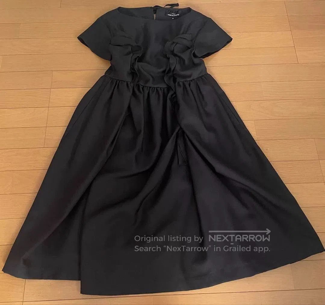 Comme des Garcons COMME des GARCONS Black Design Dress. Size US 36 / EU 52 - 1 Thumbnail