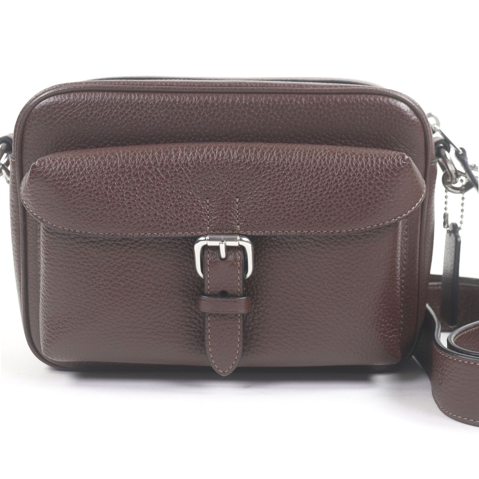 Coach Coach COACH Warner Cross Sling Refined Pebble Leather Shoulder Bag Leather Shoulder Bag 13711 DUTY FREE for USA Size ONE SIZE - 1 Thumbnail