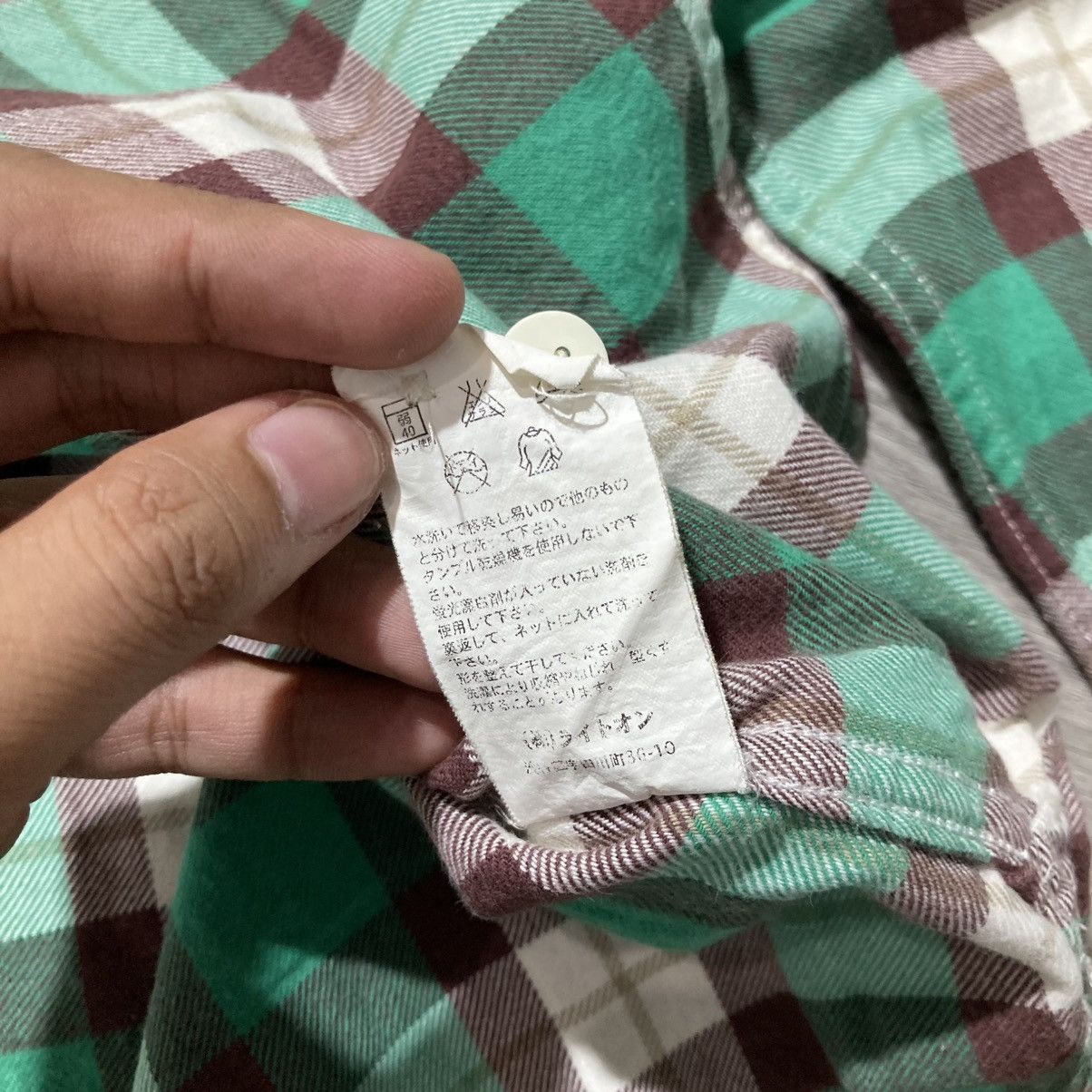 Japanese Brand 2000s Back Number Western Shirt Flanel Number (N)ine Style Size US M / EU 48-50 / 2 - 15 Thumbnail