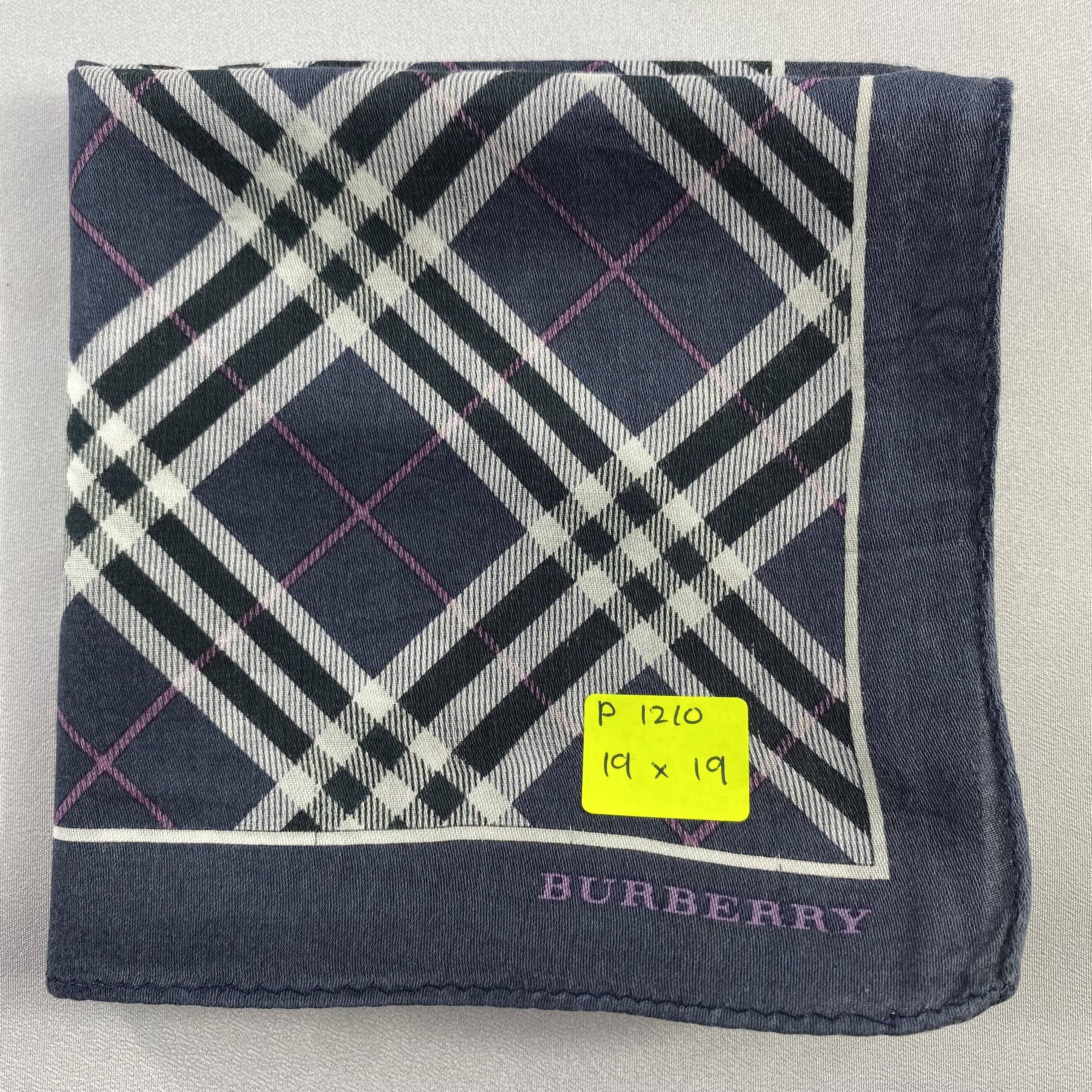 Burberry × Vintage Burberry Handkerchief / Neckerchief / Bandana-P1210 Size ONE SIZE - 5 Thumbnail
