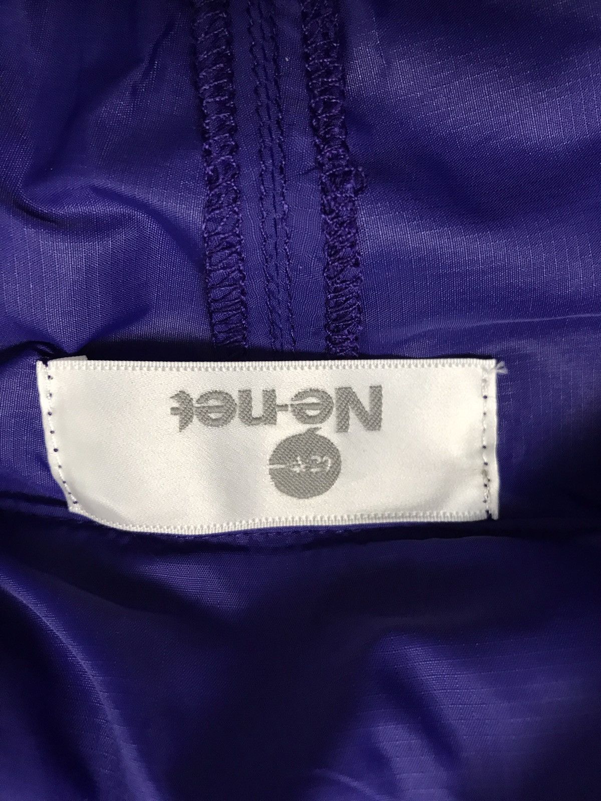 Issey Miyake × Japanese Brand × Ne-Net Issey Miyake Ne Net DarkPurple/Dark Blue Windbreaker Jacket Size US M / EU 48-50 / 2 - 7 Thumbnail