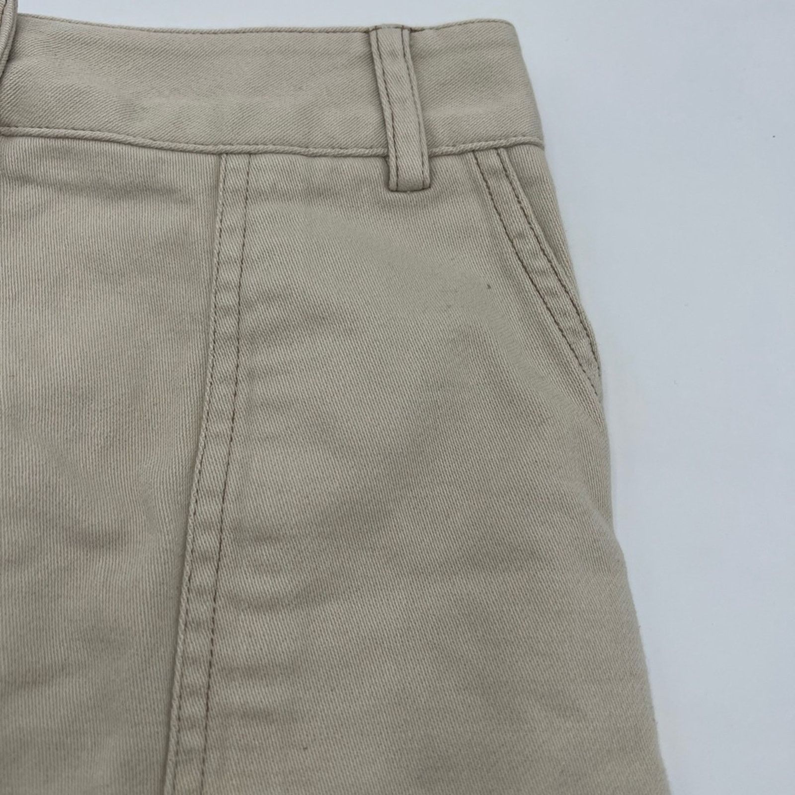 Urban Outfitters Urban Outfitters BDG Beige Denim Mini Skirt Size S-P Size 27" / US 4 / IT 40 - 3 Thumbnail