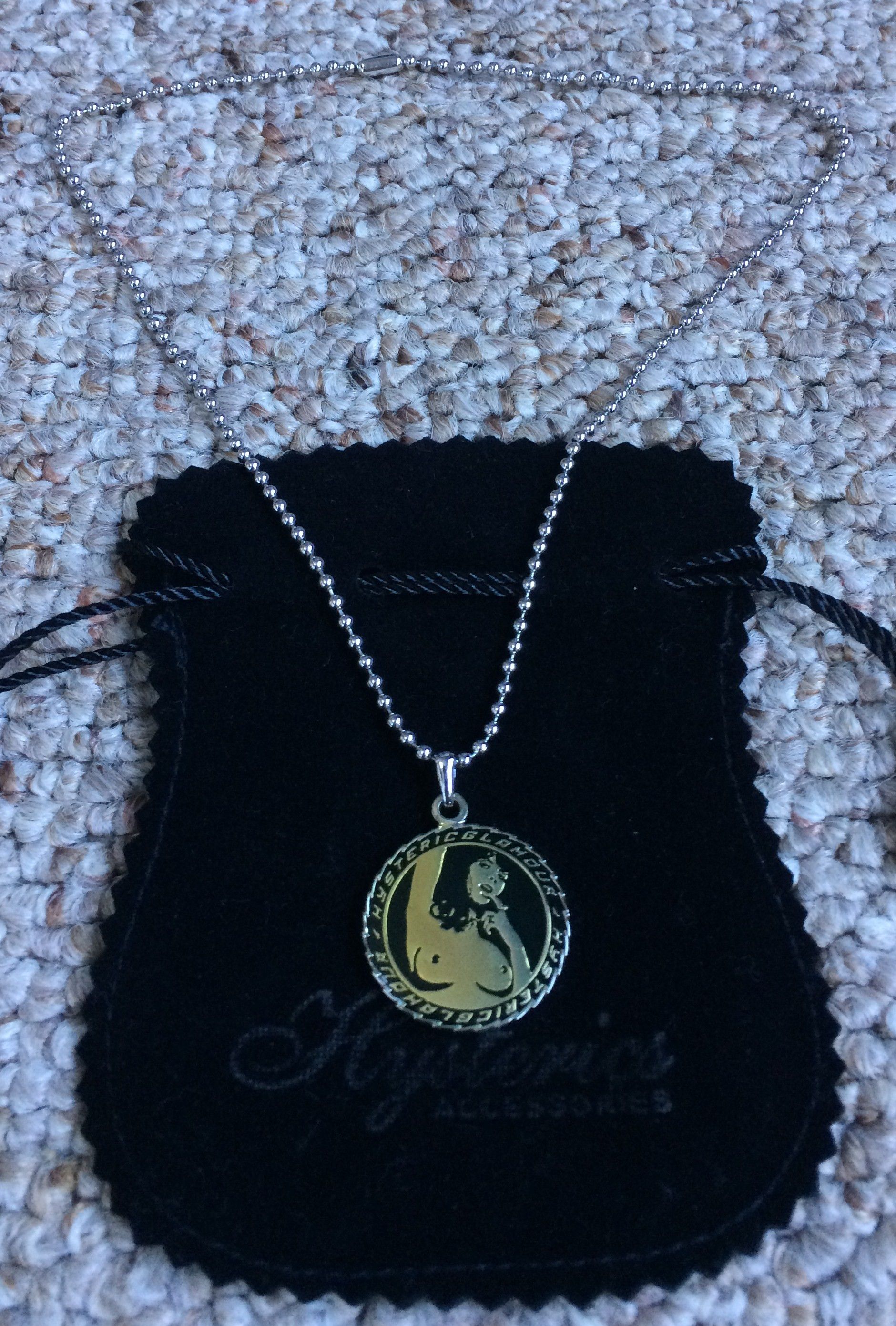 Hysteric Glamour Rocker Girl Necklace + Bag