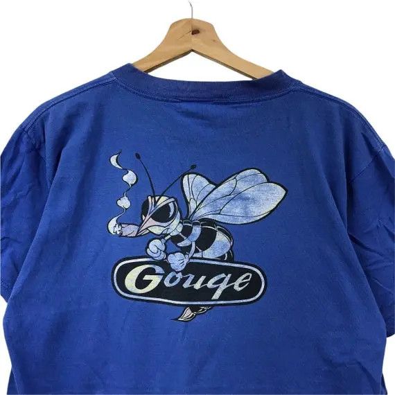 Vintage Vtg GOUGE SKATEBOARD BEE Anime Cartoon Tee Shirt Size US M / EU 48-50 / 2 - 7 Thumbnail