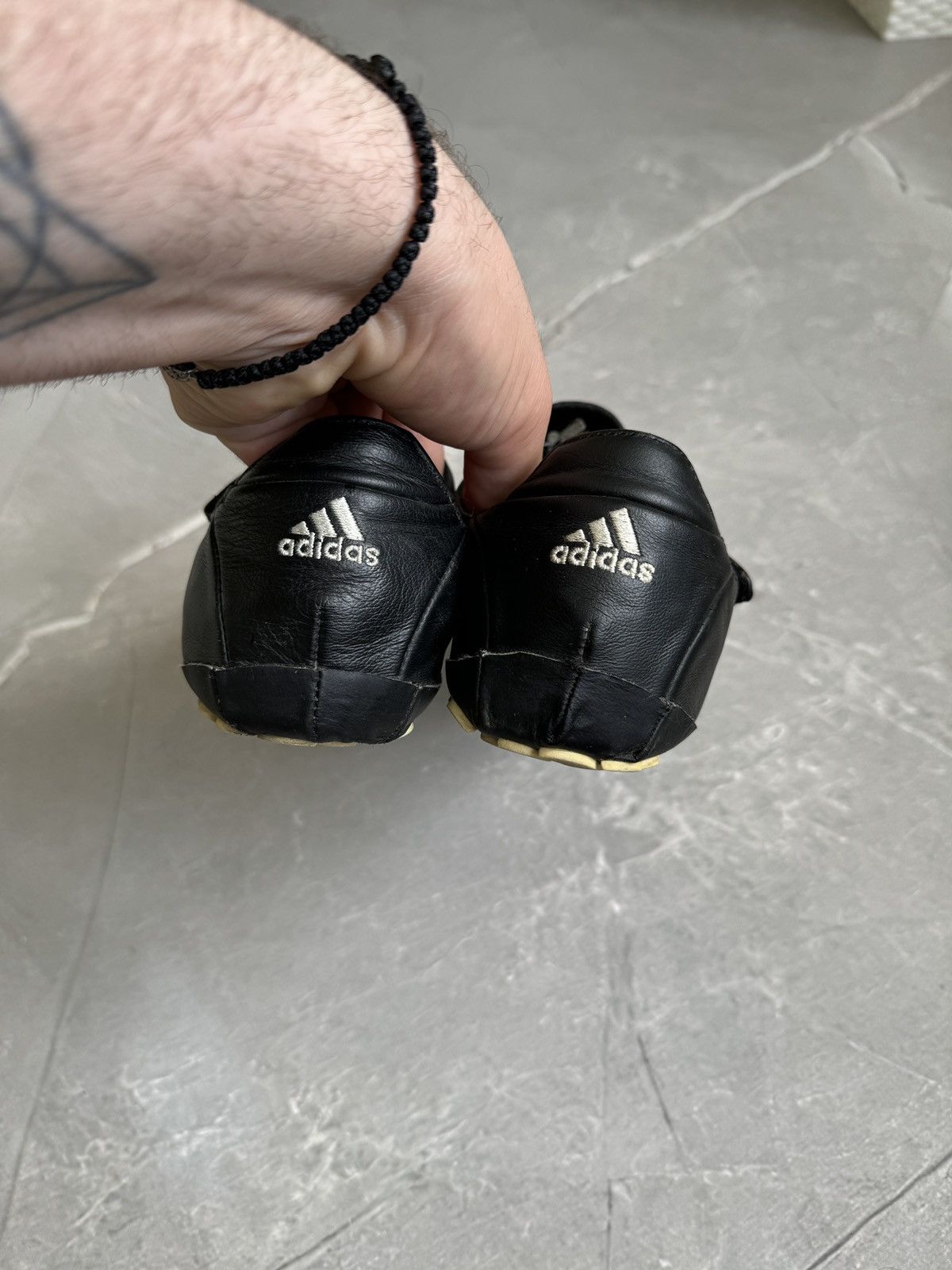 Adidas Vintage 00s Adidas Yoga Vario Leather Slip On Sneakers Y-3 Size US 7.5 / IT 37.5 - 14 Thumbnail