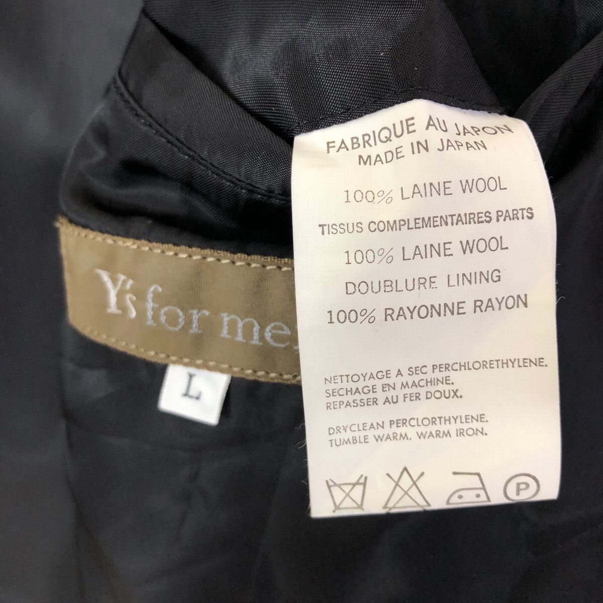 Yohji Yamamoto Vintage 90s Y’s For Men Yohji Yamamoto 1998SS Light Jacket Size US L / EU 52-54 / 3 - 13 Thumbnail