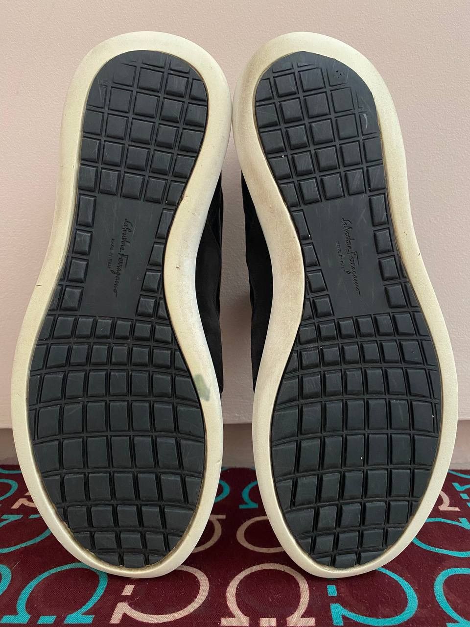 Salvatore Ferragamo 🔥 Salvatore Ferragamo Dion Slip On Sneaker 44 11.5 EE Black Size US 11.5 / EU 44-45 - 8 Thumbnail