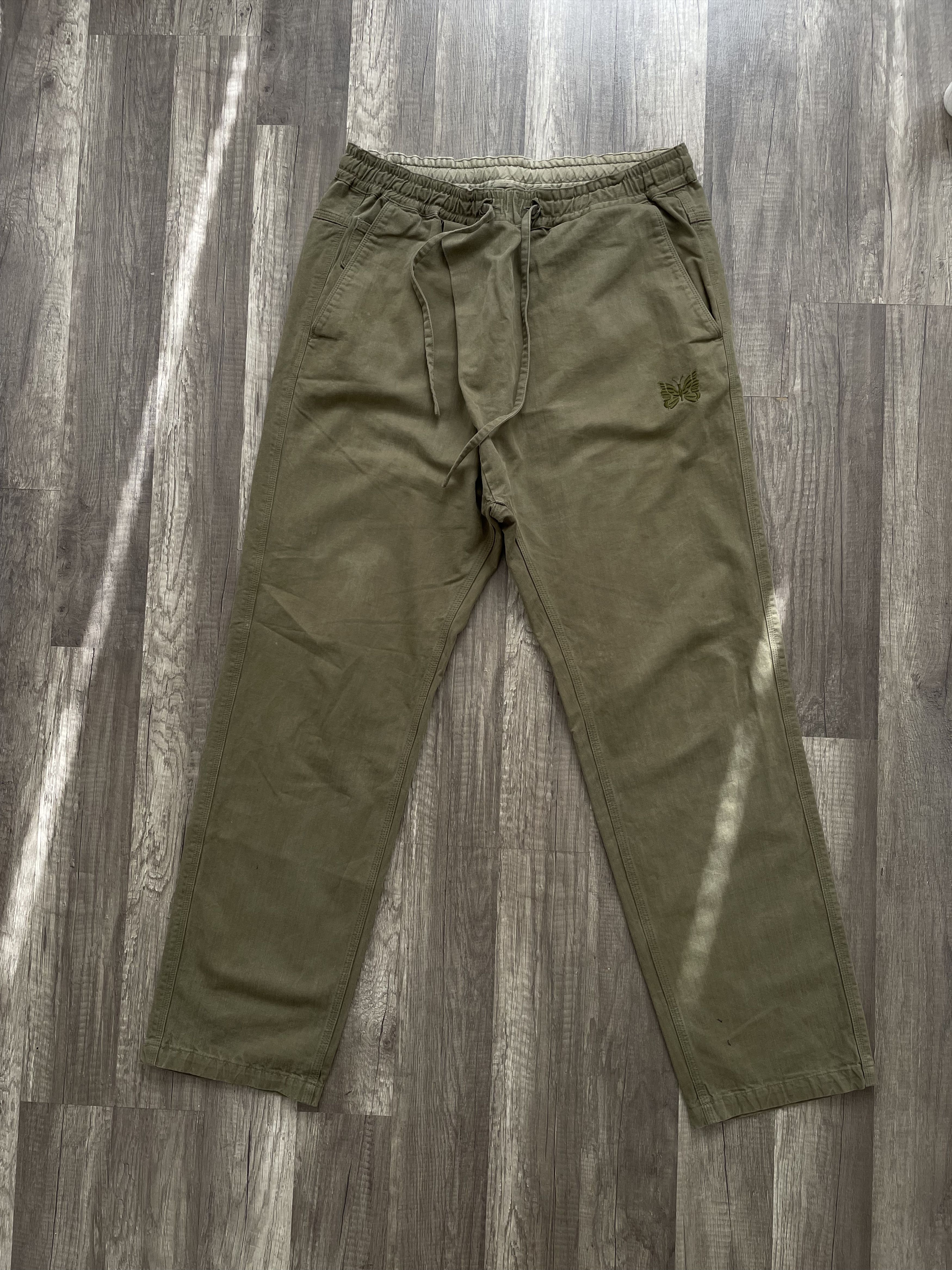 Needles Needles Olive Easy Pants Size US 32 / EU 48 - 1 Thumbnail