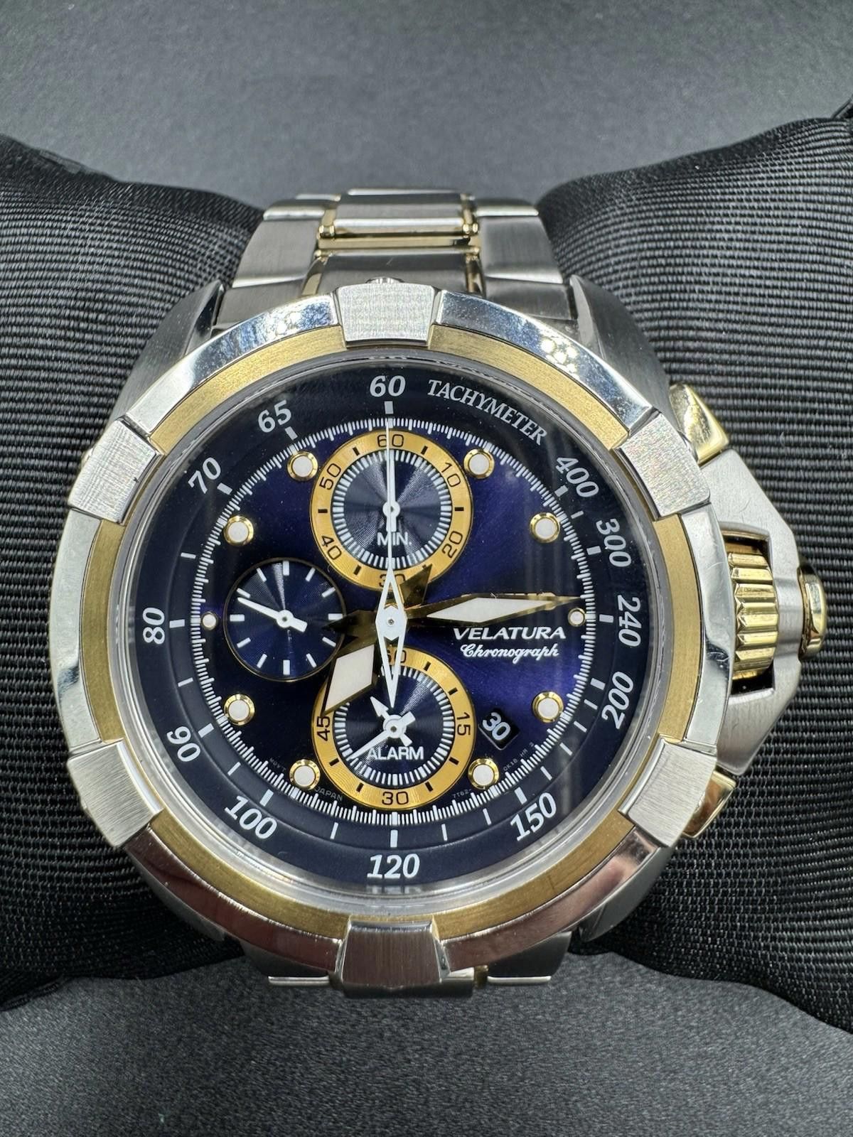 Seiko Seiko Velatura SNDX99 Chronograph Blue Dial Quartz Watch w/ Size ONE SIZE - 2 Thumbnail