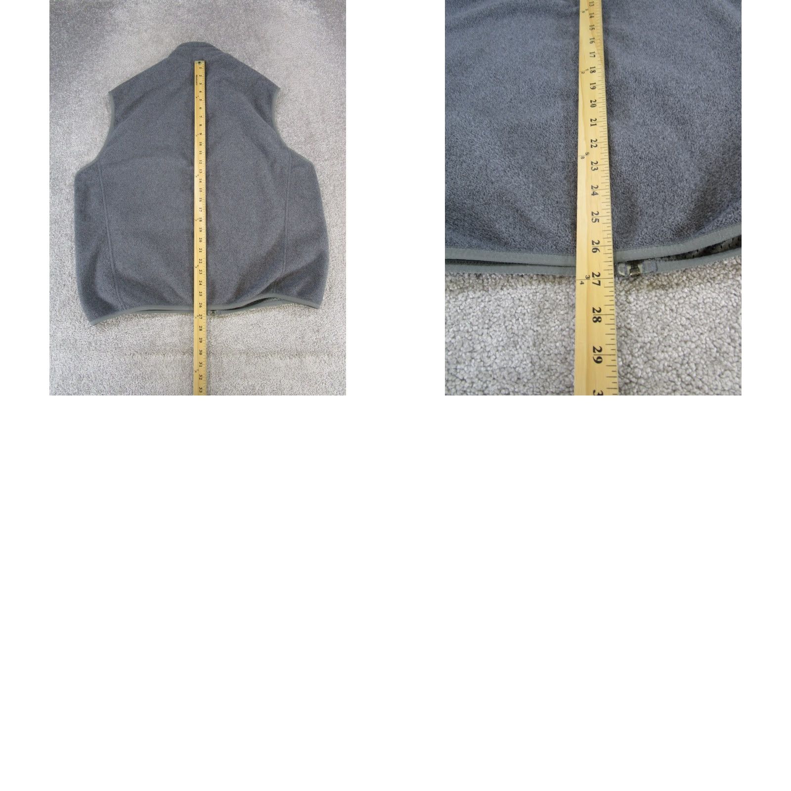 Patagonia VINTAGE Patagonia Vest Mens XL Gray Synchilla Fleece Full Zip Size US XL / EU 56 / 4 - 8 Thumbnail