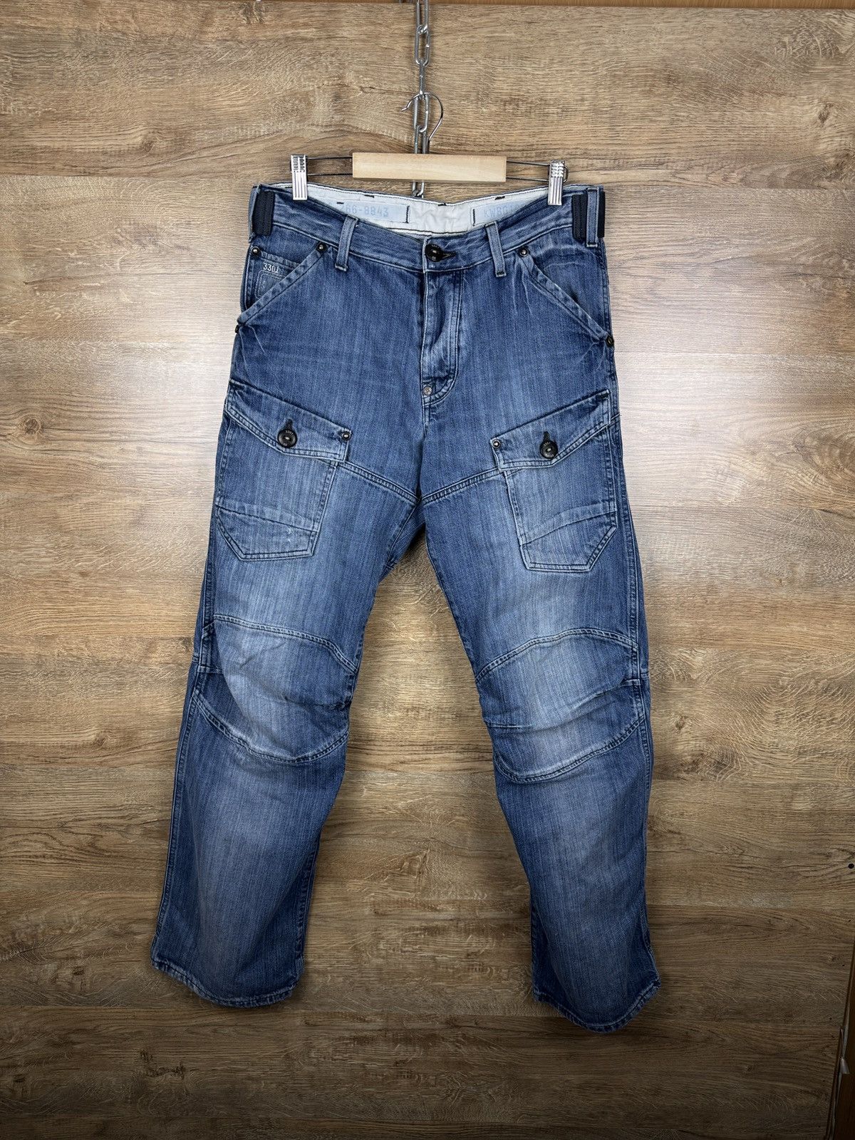 G-Star Mens jeans G Star Raw Denim Y2k Size 32 Color Blue Size US 32 / EU 48 - 1 Thumbnail