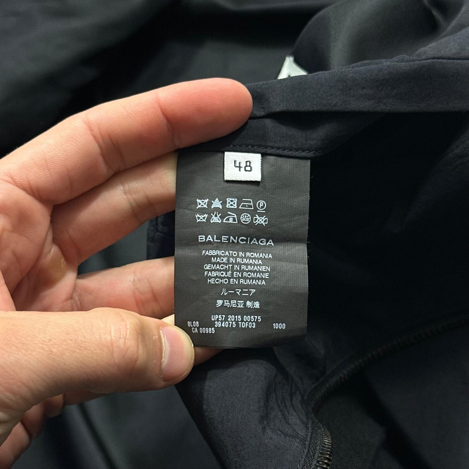 Balenciaga Balenciaga SS15 Wool Pocket Gabardine Nylon Work Jacket - M Size US M / EU 48-50 / 2 - 6 Thumbnail