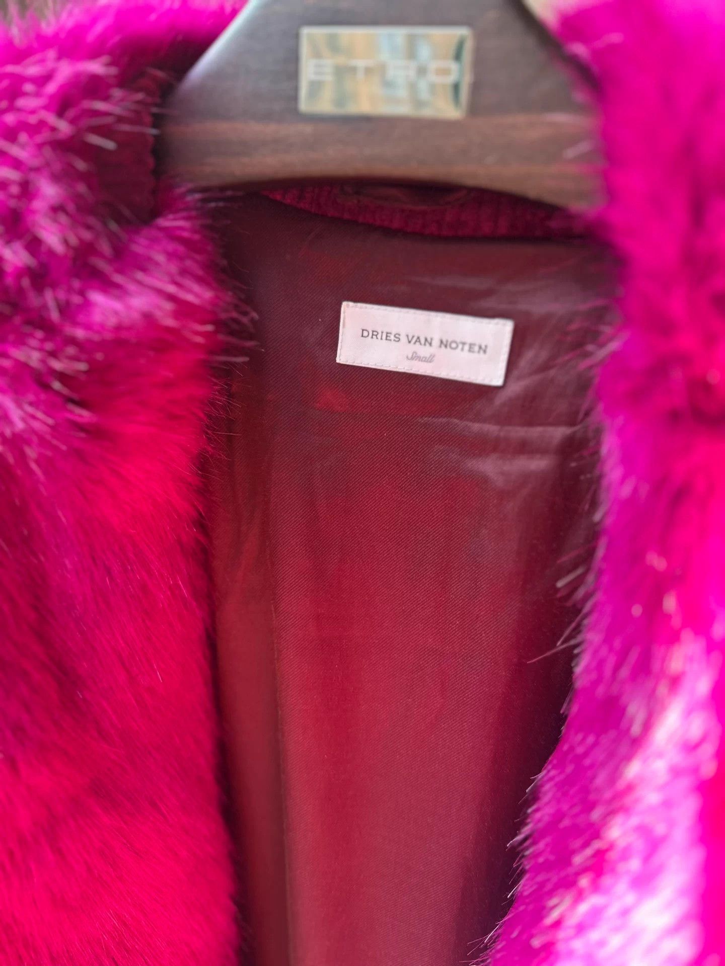 Dries Van Noten Dries Van Noten Runway Eco-Fur Coat Women's S Size S / US 4 / IT 40 - 4 Thumbnail