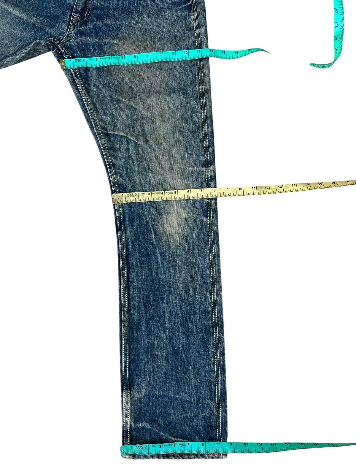 Swagger Vintage Swagger Japan Faded Dirty Mud Denim Jeans Size US 32 / EU 48 - 3 Thumbnail