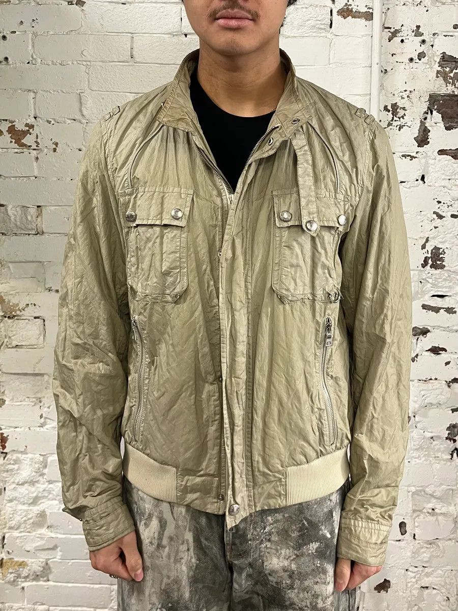 Prada SS2006 Prada Cargo Beige Nylon Jacket Size US M / EU 48-50 / 2 - 2 Thumbnail