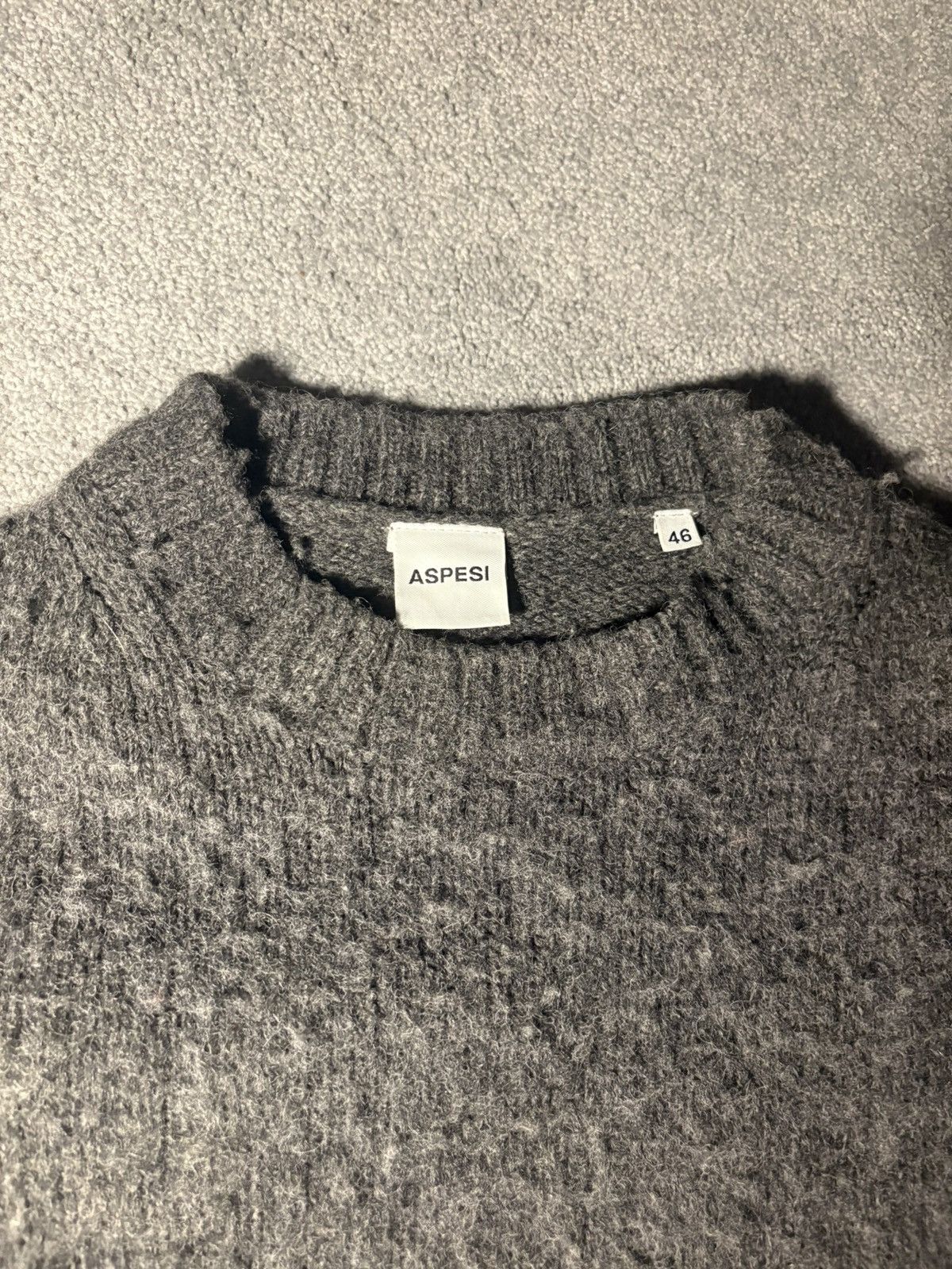 Aspesi Aspesi Brushed Shetland Wool Knit Size US S / EU 44-46 / 1 - 3 Thumbnail