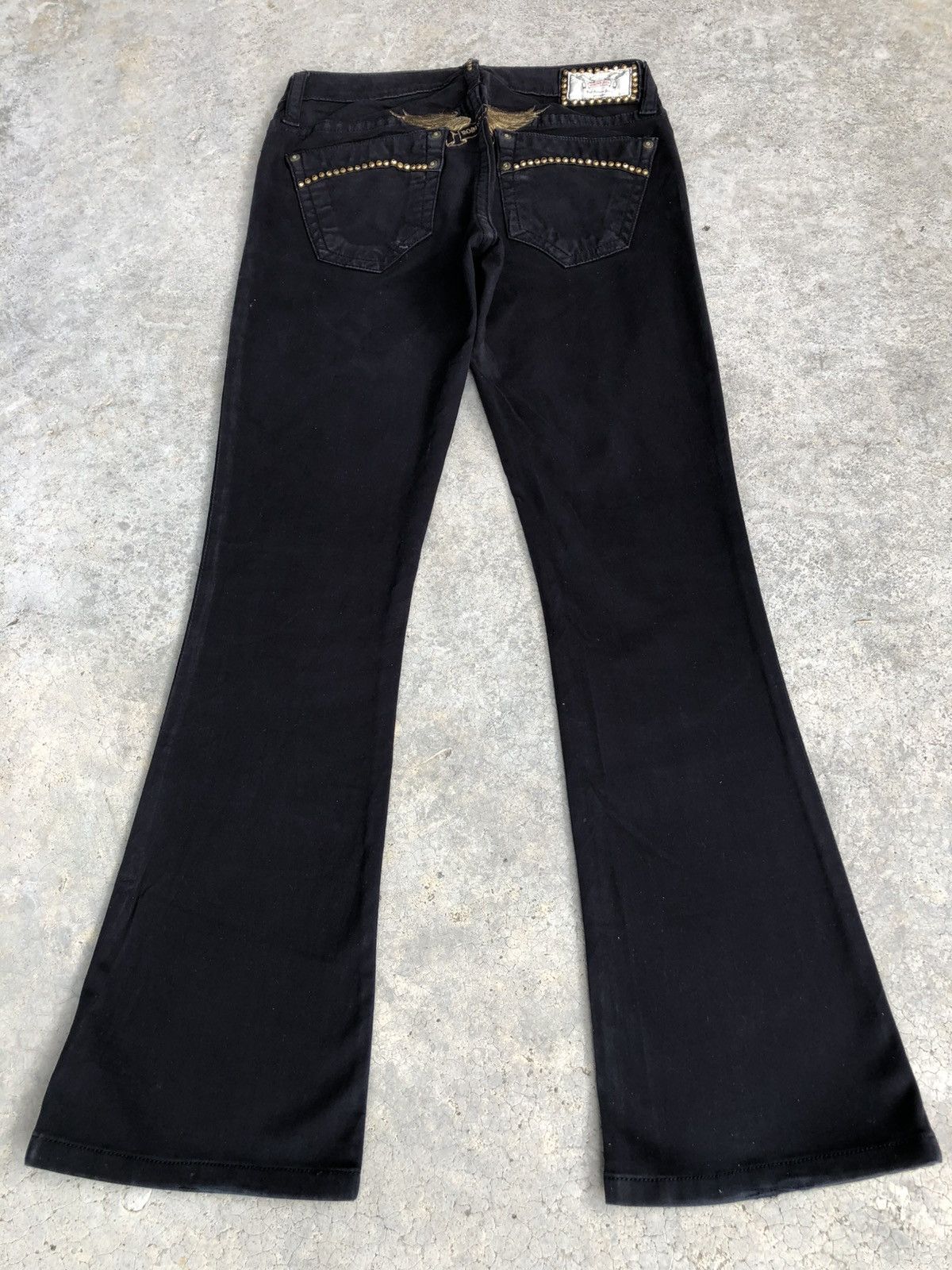 Robins Jeans Robins Flared Jeans Embroidered Distressed strecth Size US 28 / EU 44 - 1 Thumbnail