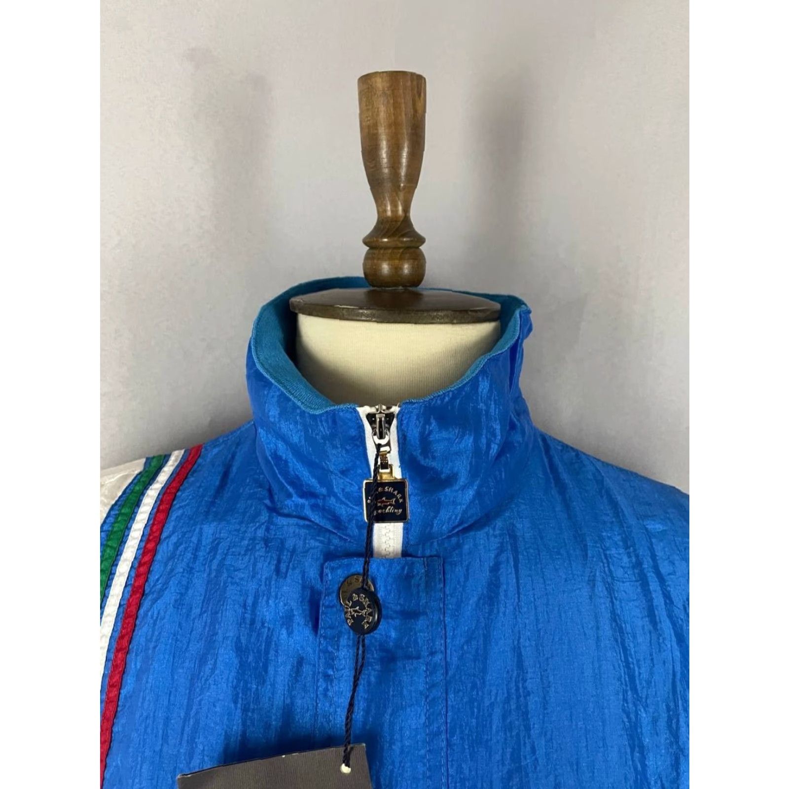 Paul & Shark Paul & Shark Tracksuit Mens L Multicolor Nylon Long Sleeve Full Zipper – 2 Piece Activewear Pants Set Exceptions: Logo Zip Pockets Clothing Sportswear Size US L / EU 52-54 / 3 - 6 Thumbnail