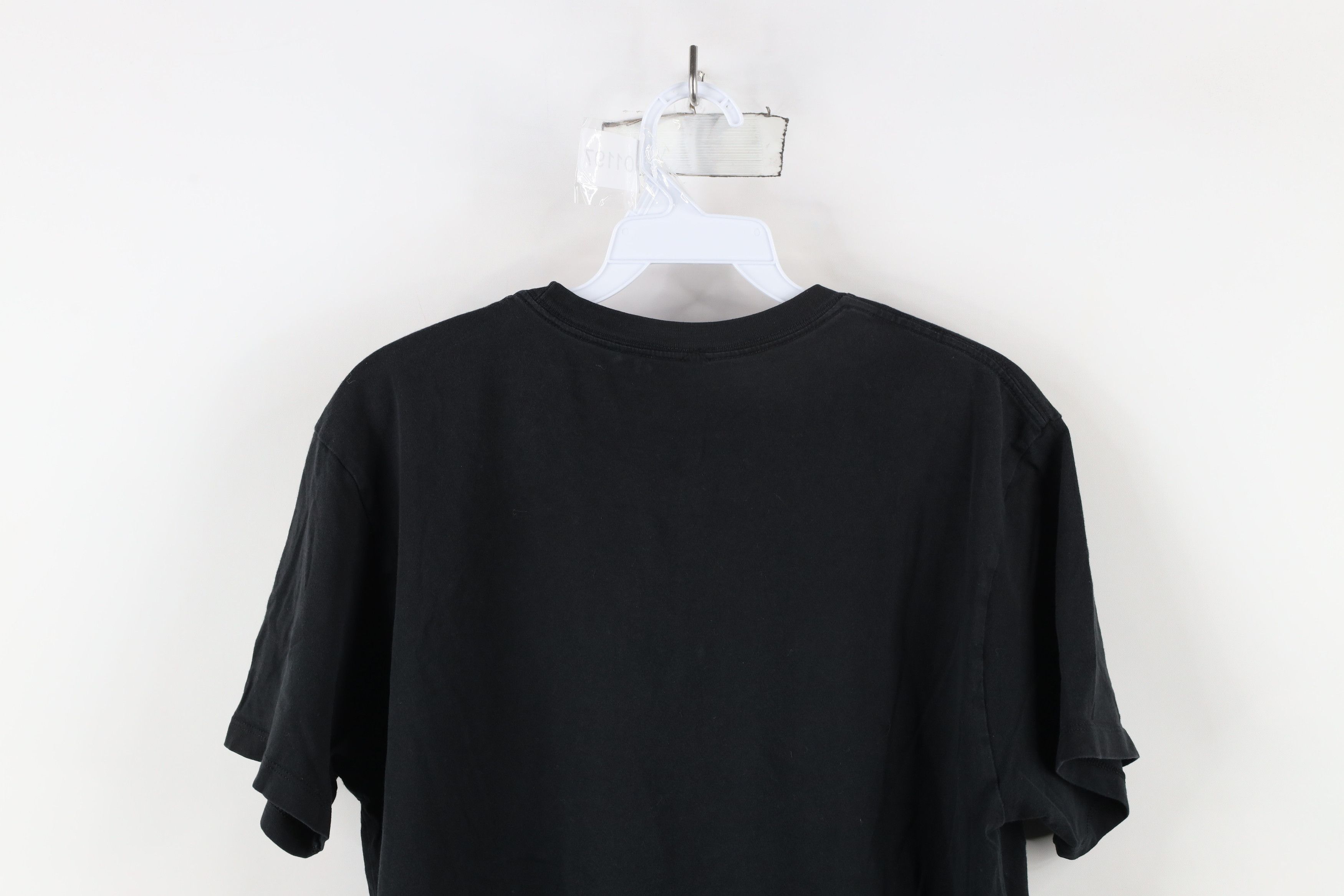 The North Face × Vintage Vintage Y2K The North Face Spell Out Triple Black T-Shirt Size US M / EU 48-50 / 2 - 9 Thumbnail