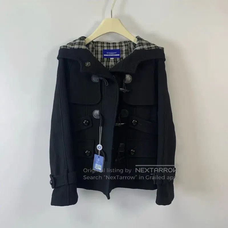 Burberry Burberry Women's Black Wool Coat. Size XXS / US 00 / IT 34 - 1 Thumbnail