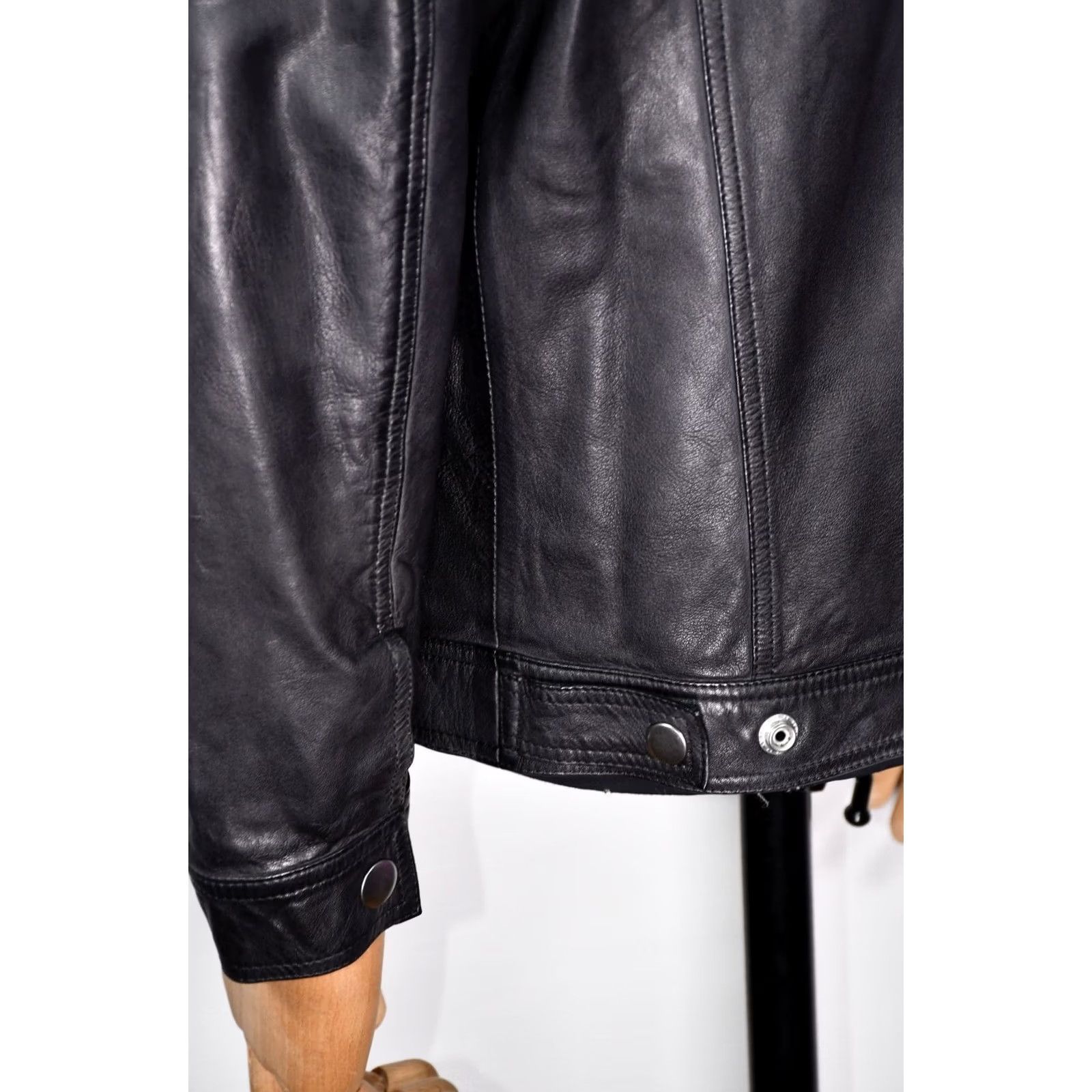 Diesel Diesel L-Nhill Sheepskin Jacket Mens M Leather Multicolor Biker Warm Winter Fall Spring 100% Leather New Casual Coat Shirt/Coat Size US M / EU 48-50 / 2 - 7 Thumbnail
