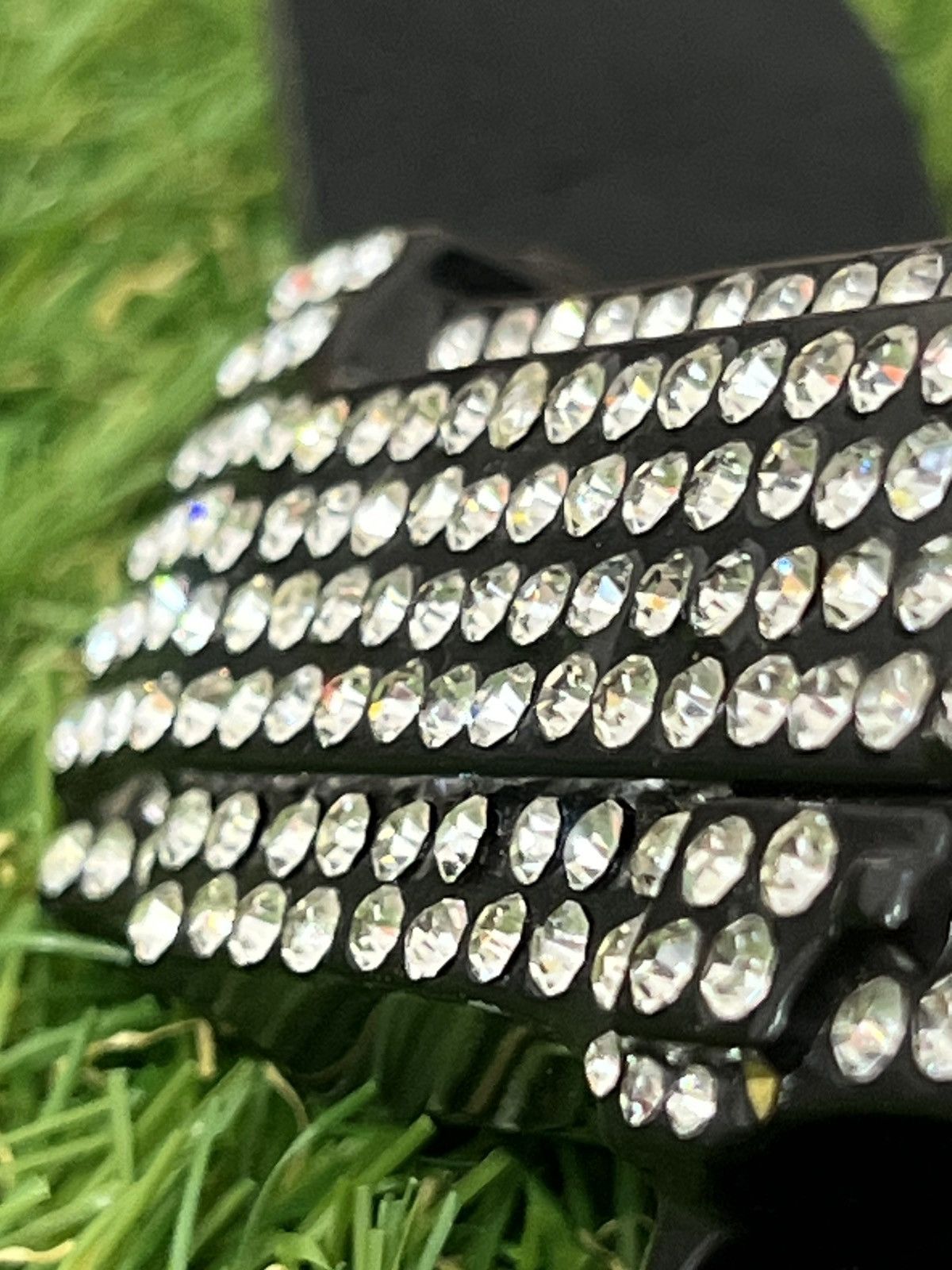 Vintage Vintage Pistil Rhinestone Studded Buckle Belt Size ONE SIZE - 4 Thumbnail