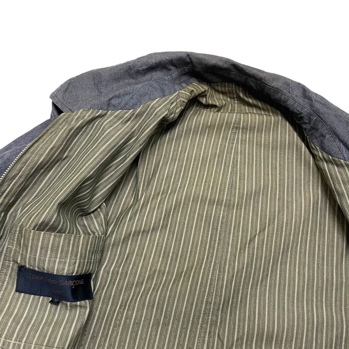 CDG by Comme des Garcons 🔥AD 92 Vintage Comme Des Garçon Reversible Stripe Jacket Size US M / EU 48-50 / 2 - 12 Thumbnail