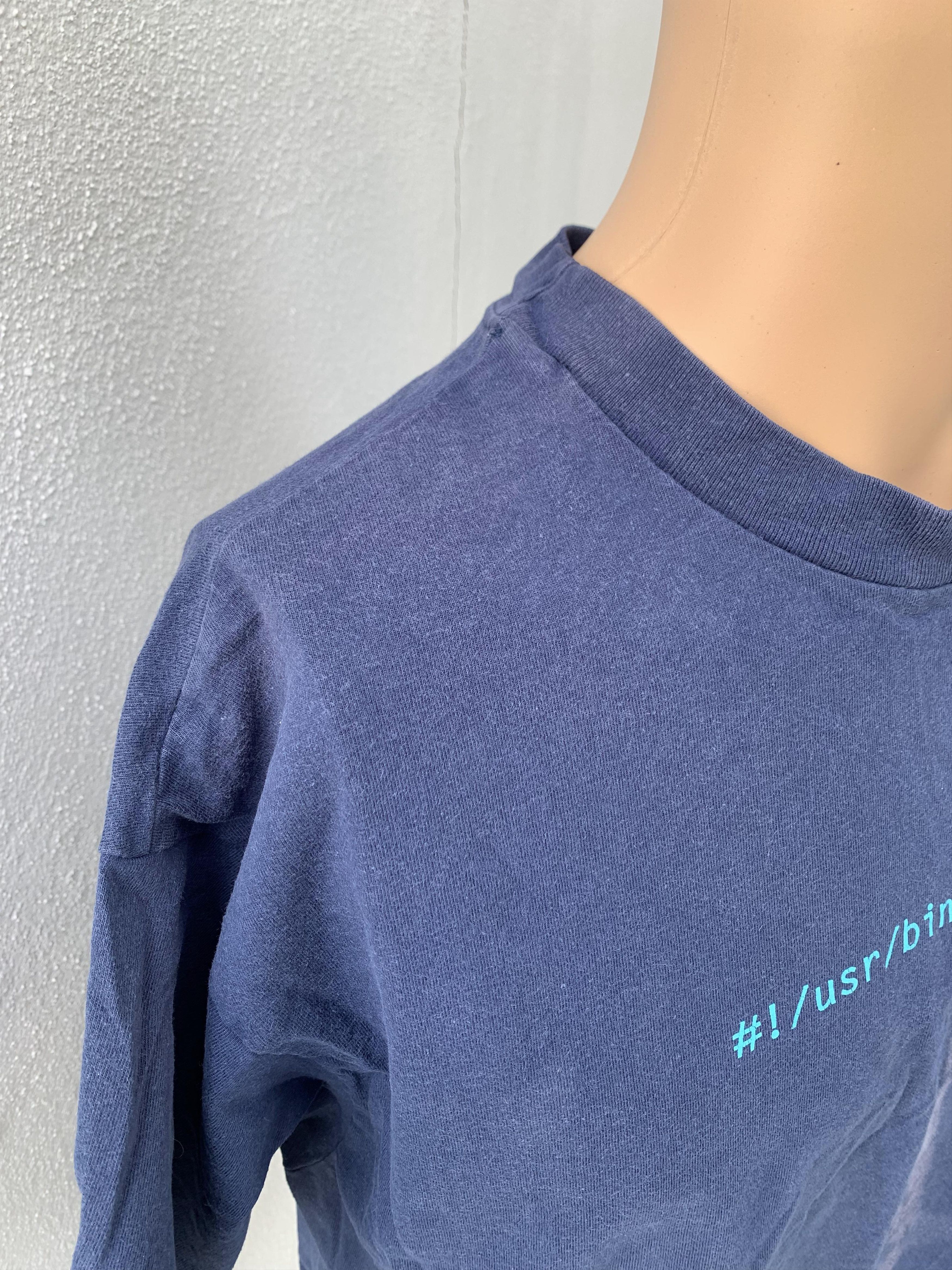 Hanes × Vintage Vipul Ved Prakash RSA encryption t shirt Size US XL / EU 56 / 4 - 4 Thumbnail