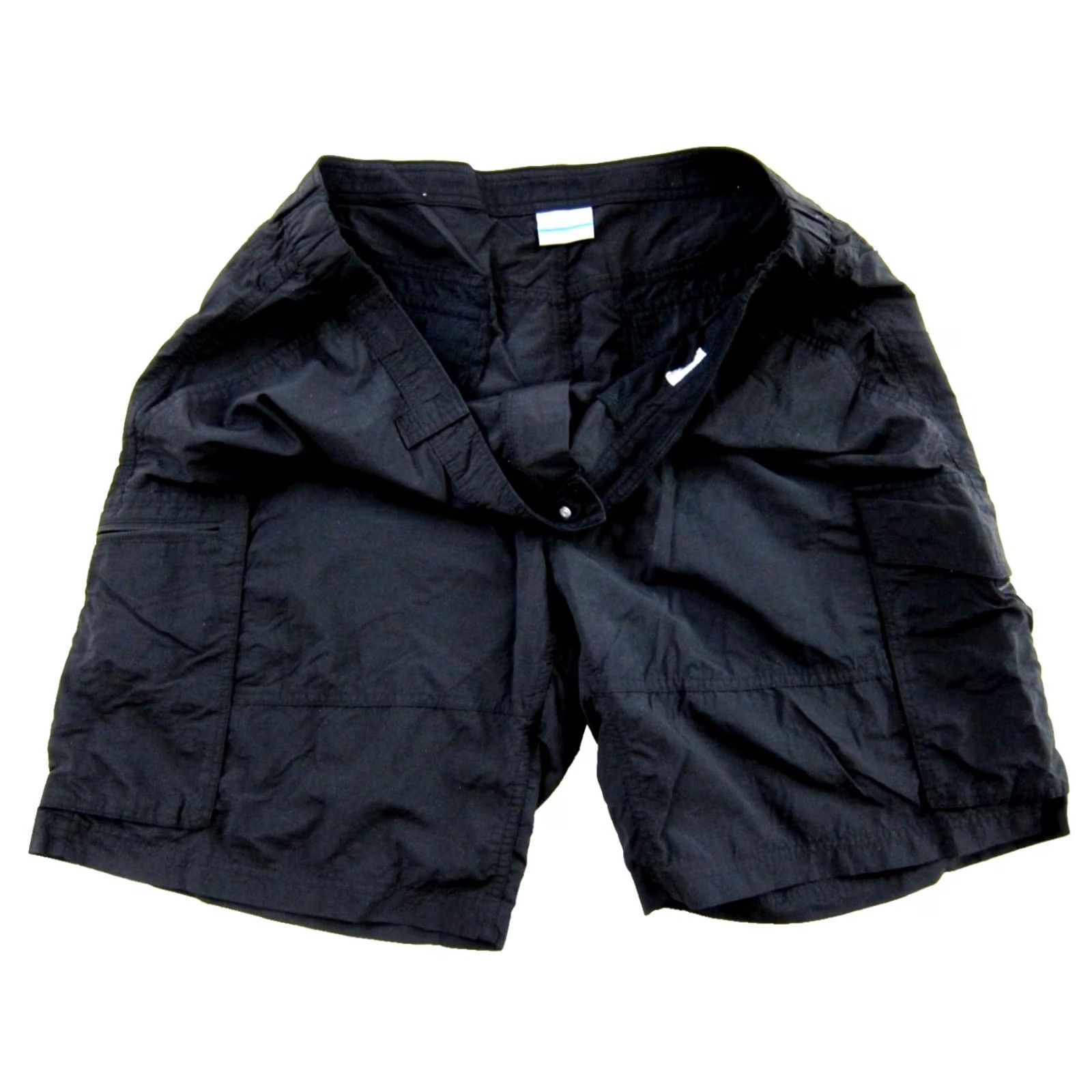 Vintage Columbia Nylon Black Lightweight Hike Travel Pocket Cargo Shorts Men Size 42 Size US 42 / EU 58 - 4 Thumbnail