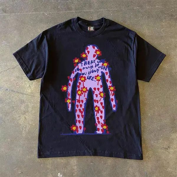 Vintage Loose Viral All Over Printed Casual Short Sleeve T-Shirt Size US L / EU 52-54 / 3 - 3 Thumbnail