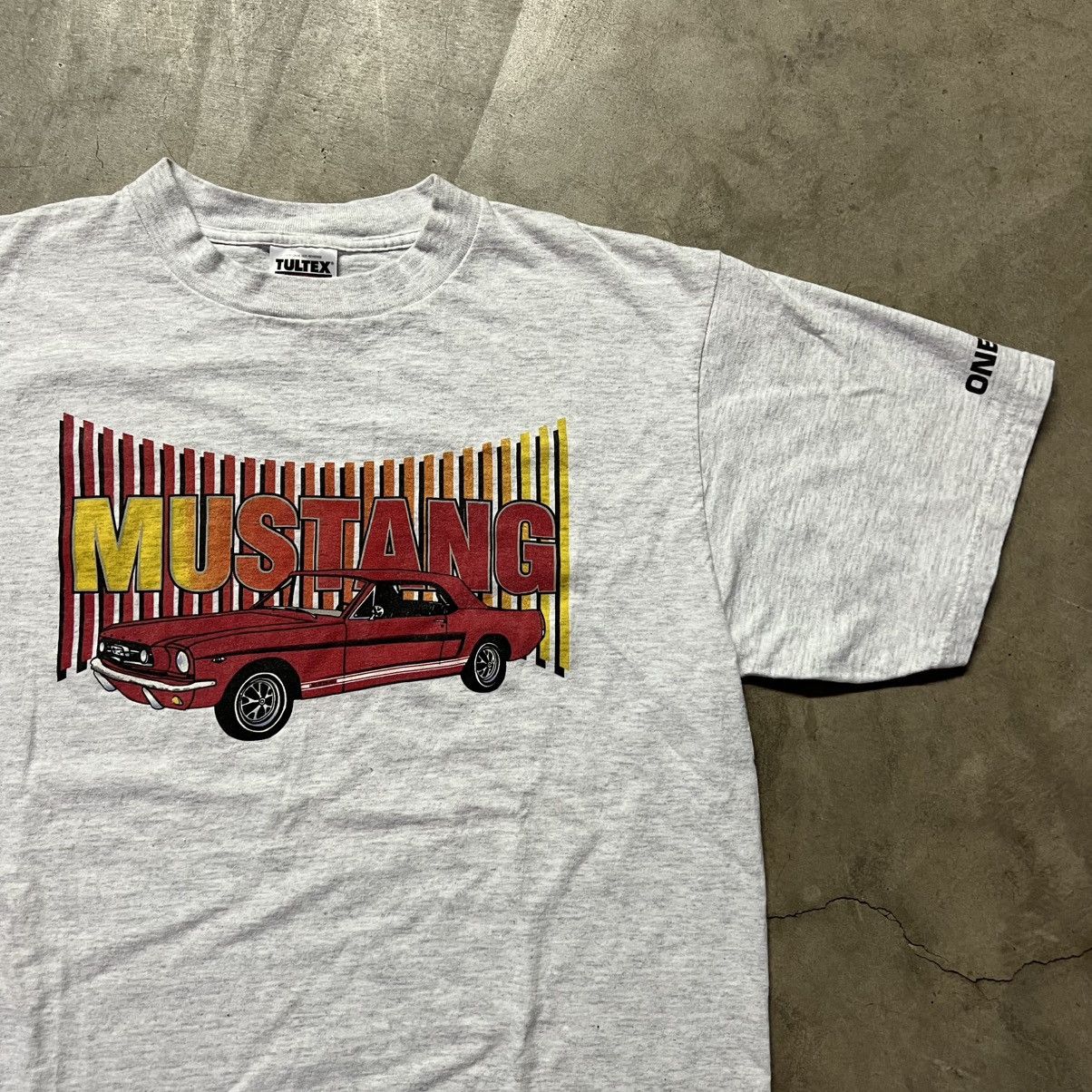 Ford × NASCAR × Vintage Vintage 90’s Ford Mustang 🇺🇸 Graphic T-Shirt Size US L / EU 52-54 / 3 - 1 Thumbnail