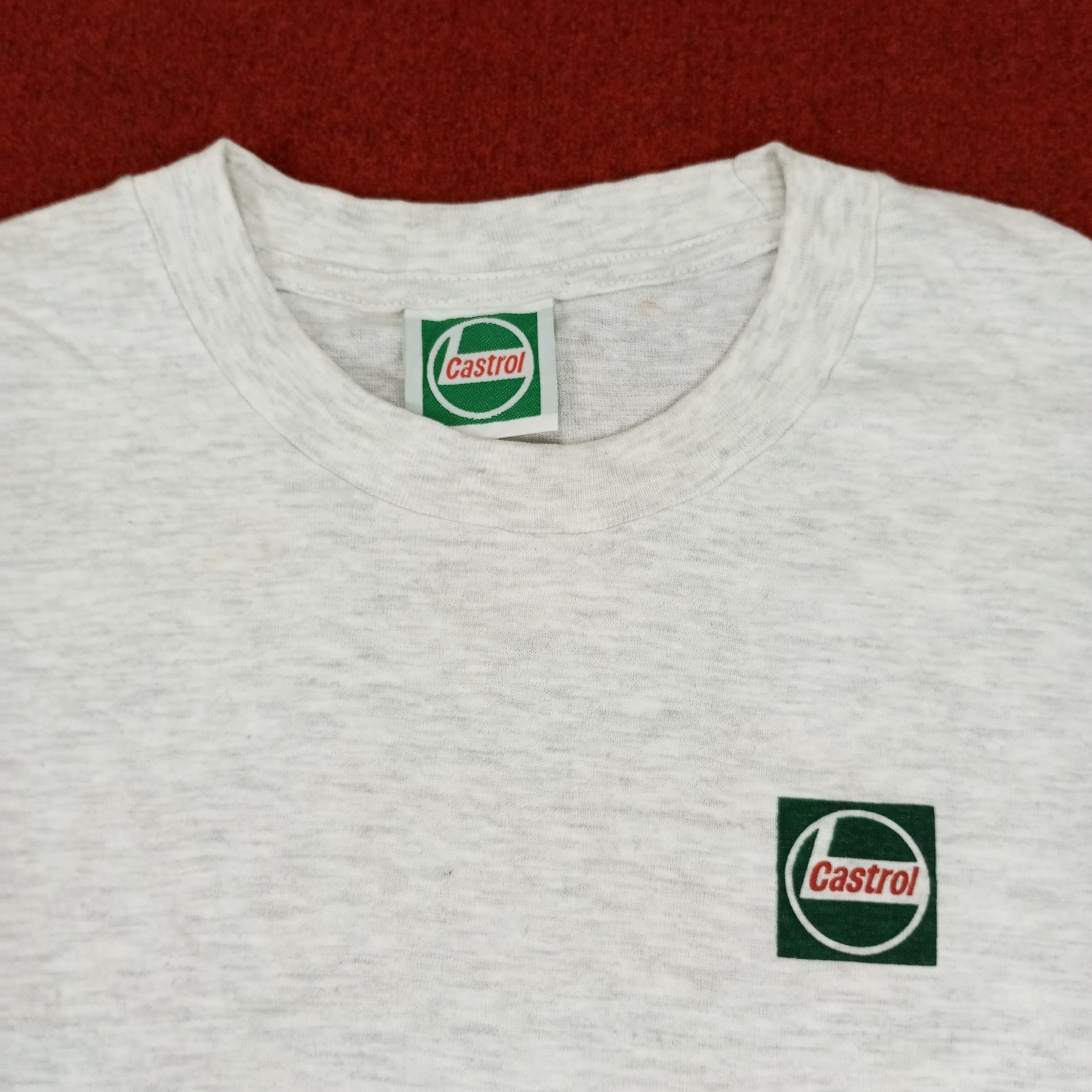 Vintage Castrol Racing Promo Style Tshirt Oil Motorsports Size US L / EU 52-54 / 3 - 4 Thumbnail