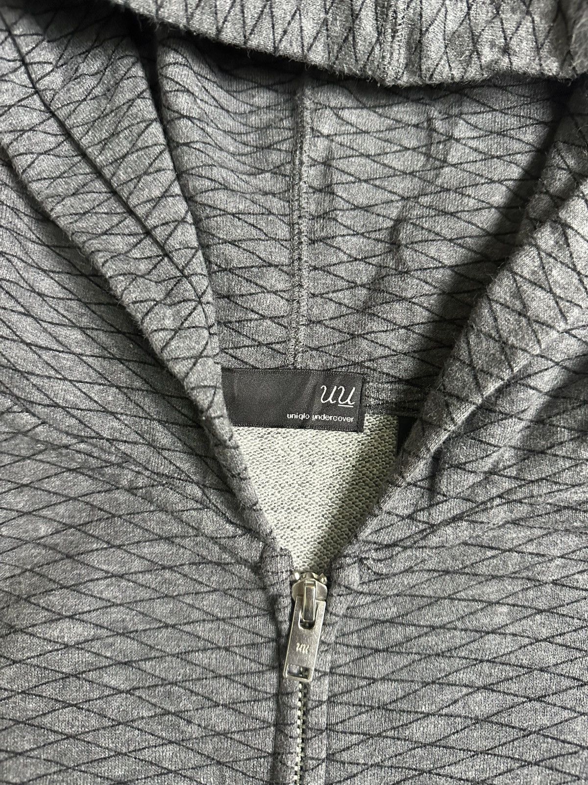 Japanese Brand Uu Undercover Jun Takahashi Monogram Zipper Hoodie Size US M / EU 48-50 / 2 - 7 Thumbnail